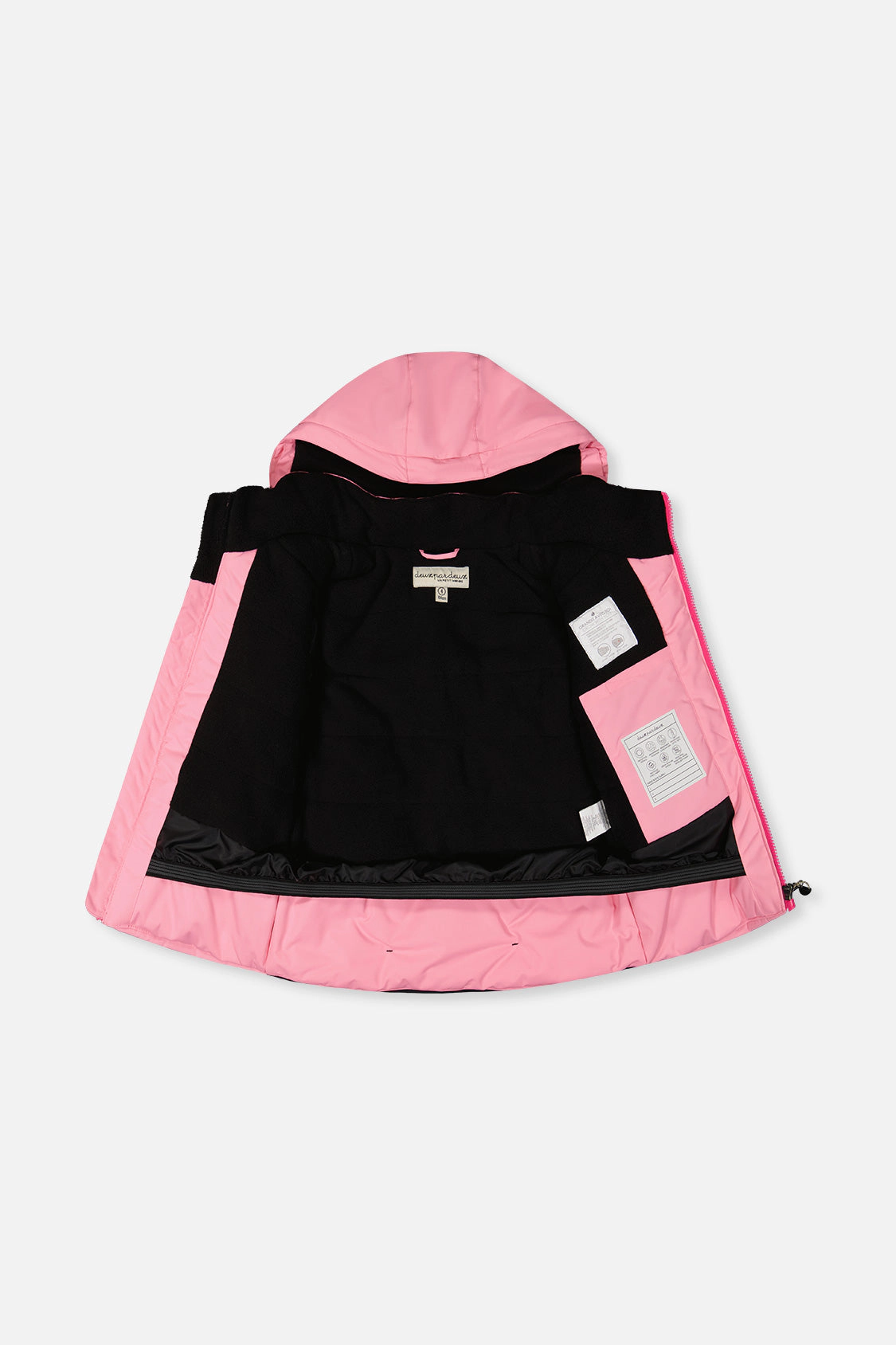 Deux par Girls Two Piece Discover Snowsuit with Hooded Jacket and Snow Pants