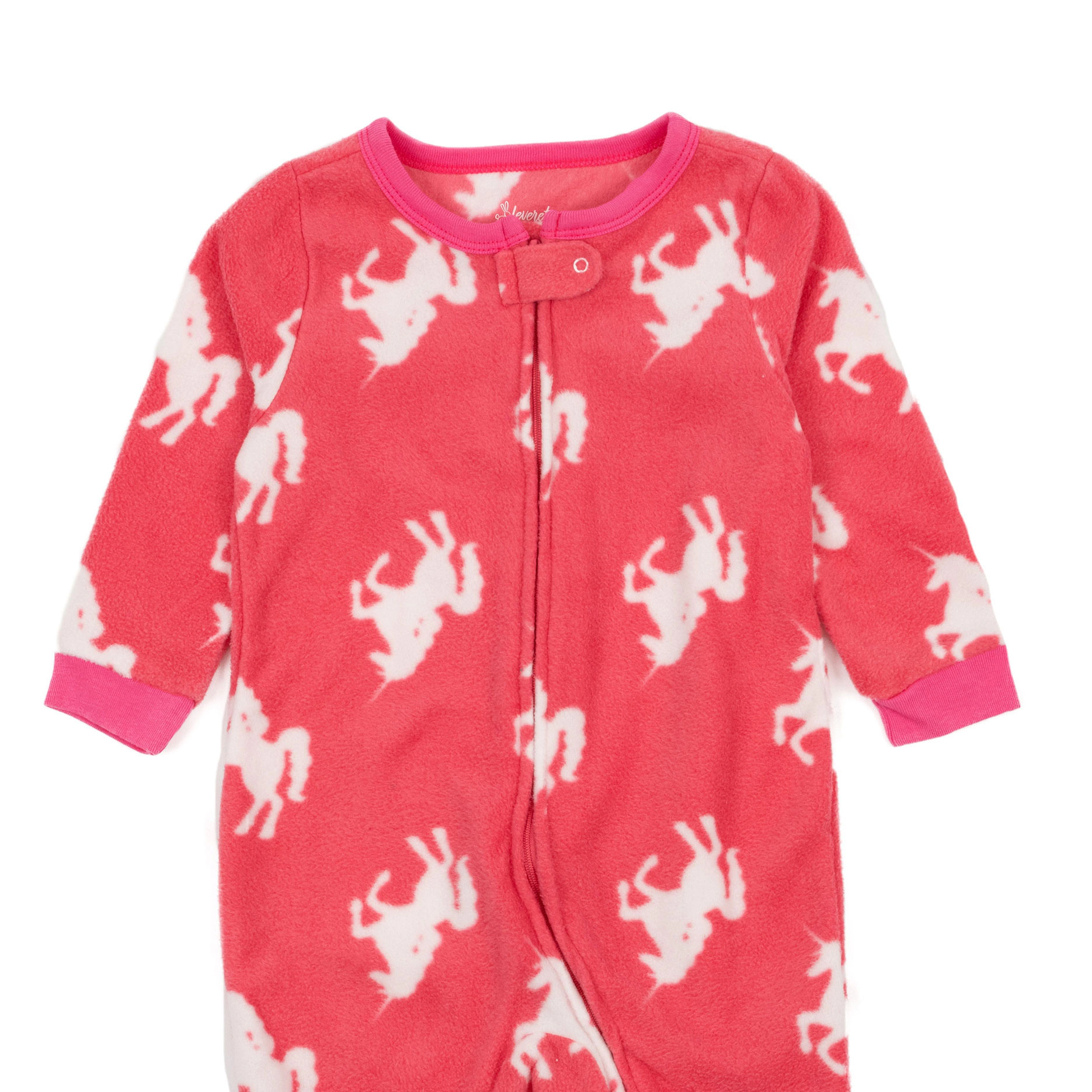 Leveret Baby/Toddler Girls Novelty Fleece Footed Pajamas