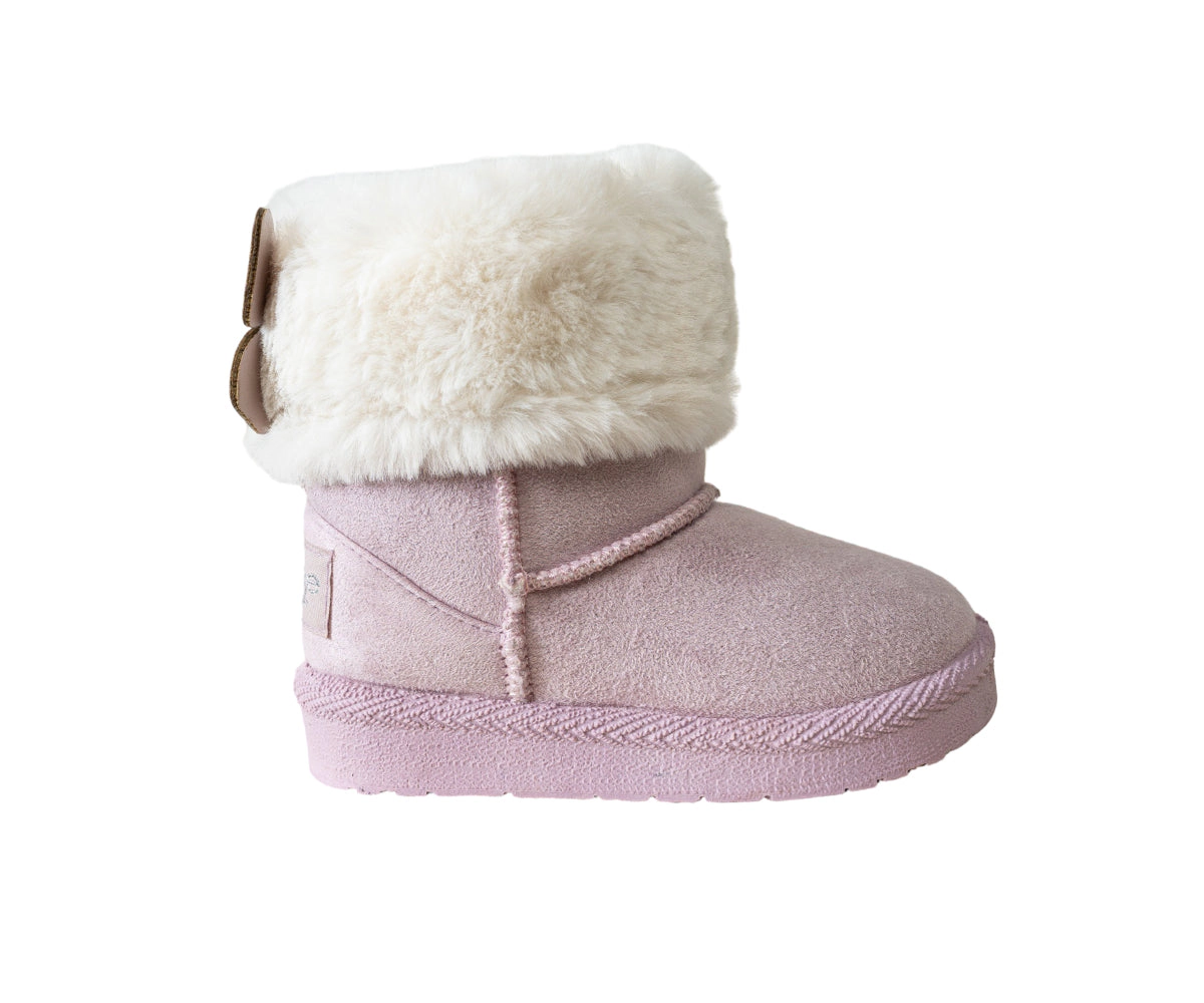 Bebe Girl's Toddler Faux Fur Winter Boots