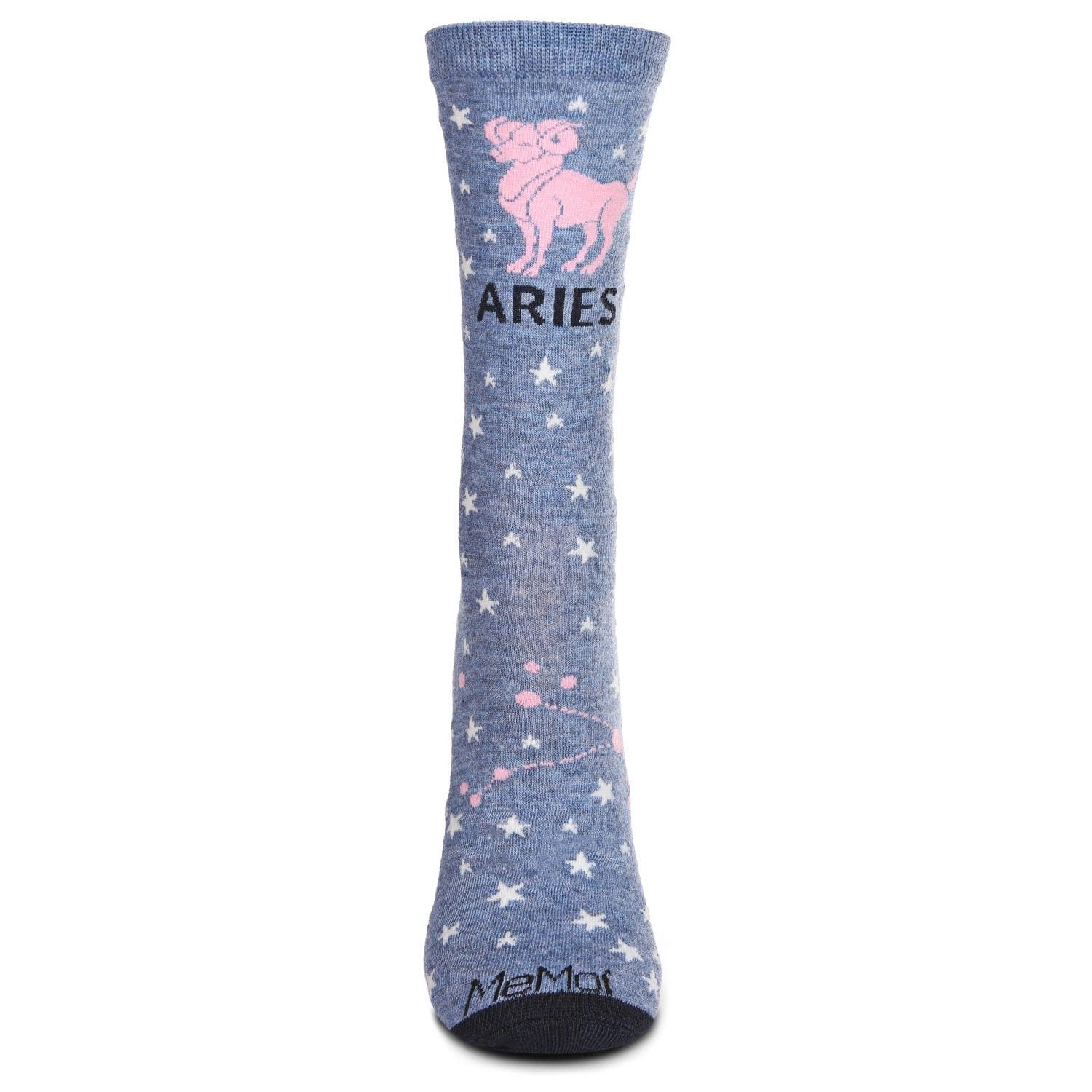 MeMoi Women's Aries Zodiac Sign Crew Socks