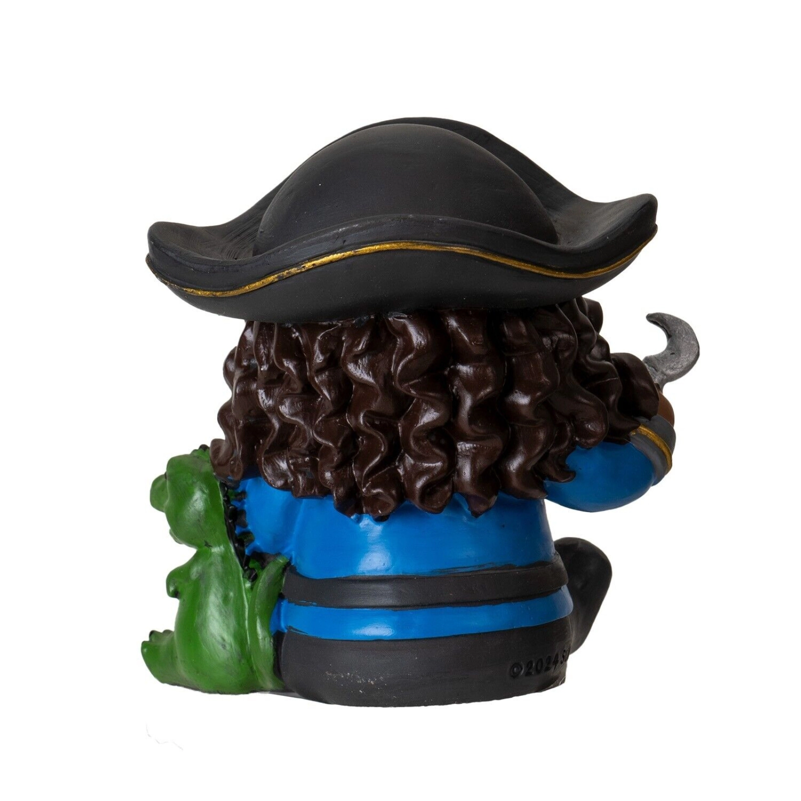Pacific Giftware Furrybones Pirate Captain Skeleton in Costume Resin Mini Figure 3 inch
