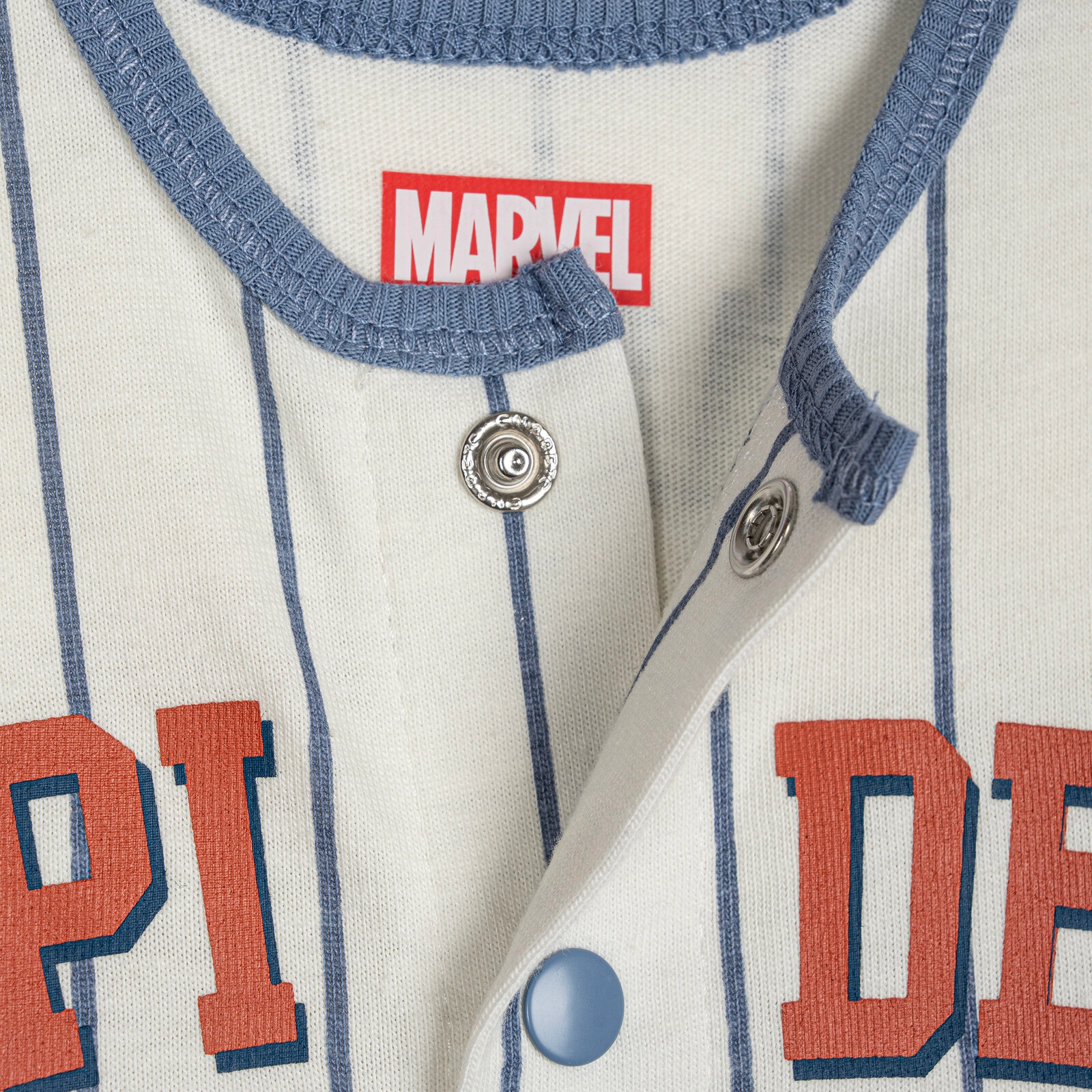 Marvel Spider-Man Boys' Baseball One Piece Romper