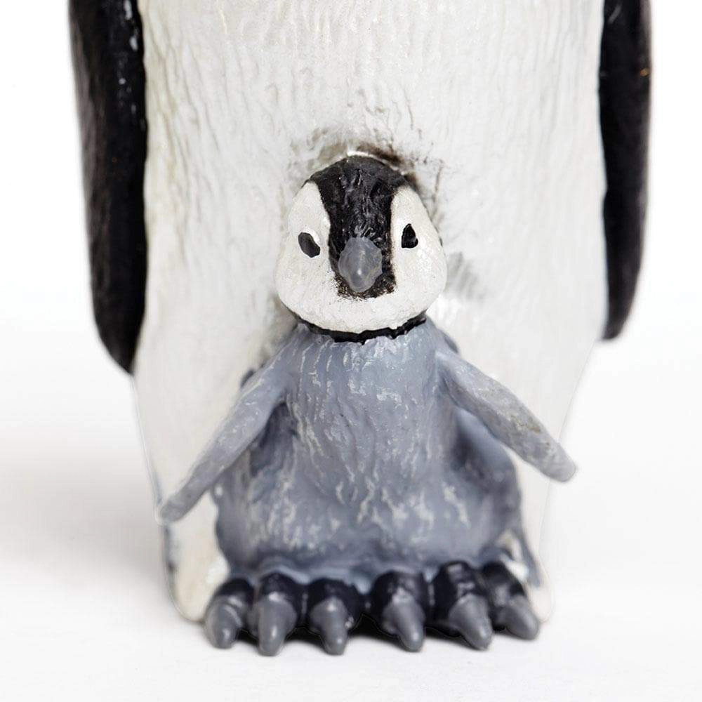 Safari Ltd. - Emperor Penguin with Baby Kids Toy Figure