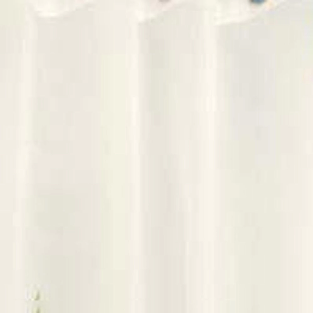 Commonwealth Outdoor Decor Cote D'Azure Linen Grommet Top Panel - 54x84" - Ivory