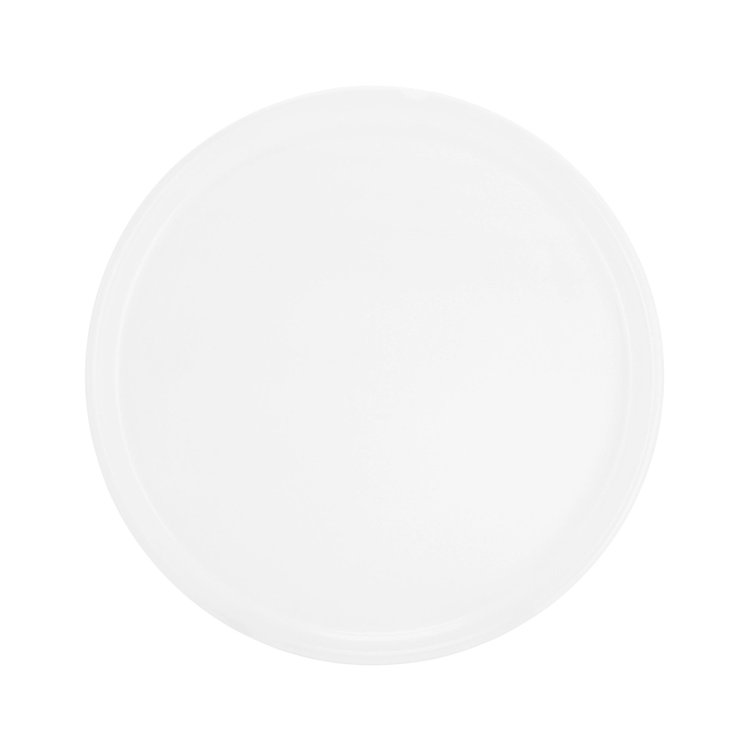Elama Josh 18 Piece Stoneware Dinnerware Set in Matte White
