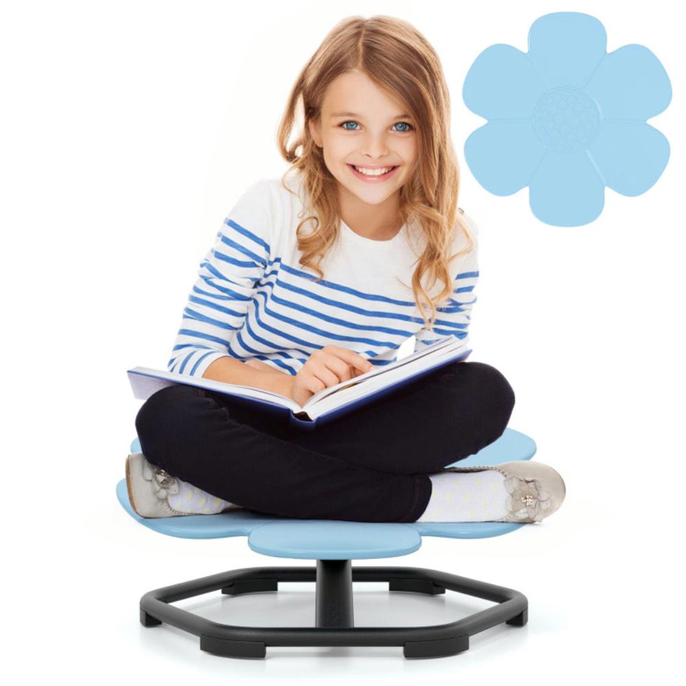 Hivvago Kids Sensory Swivel Chair Elephant Petal 360Â° Spinning
