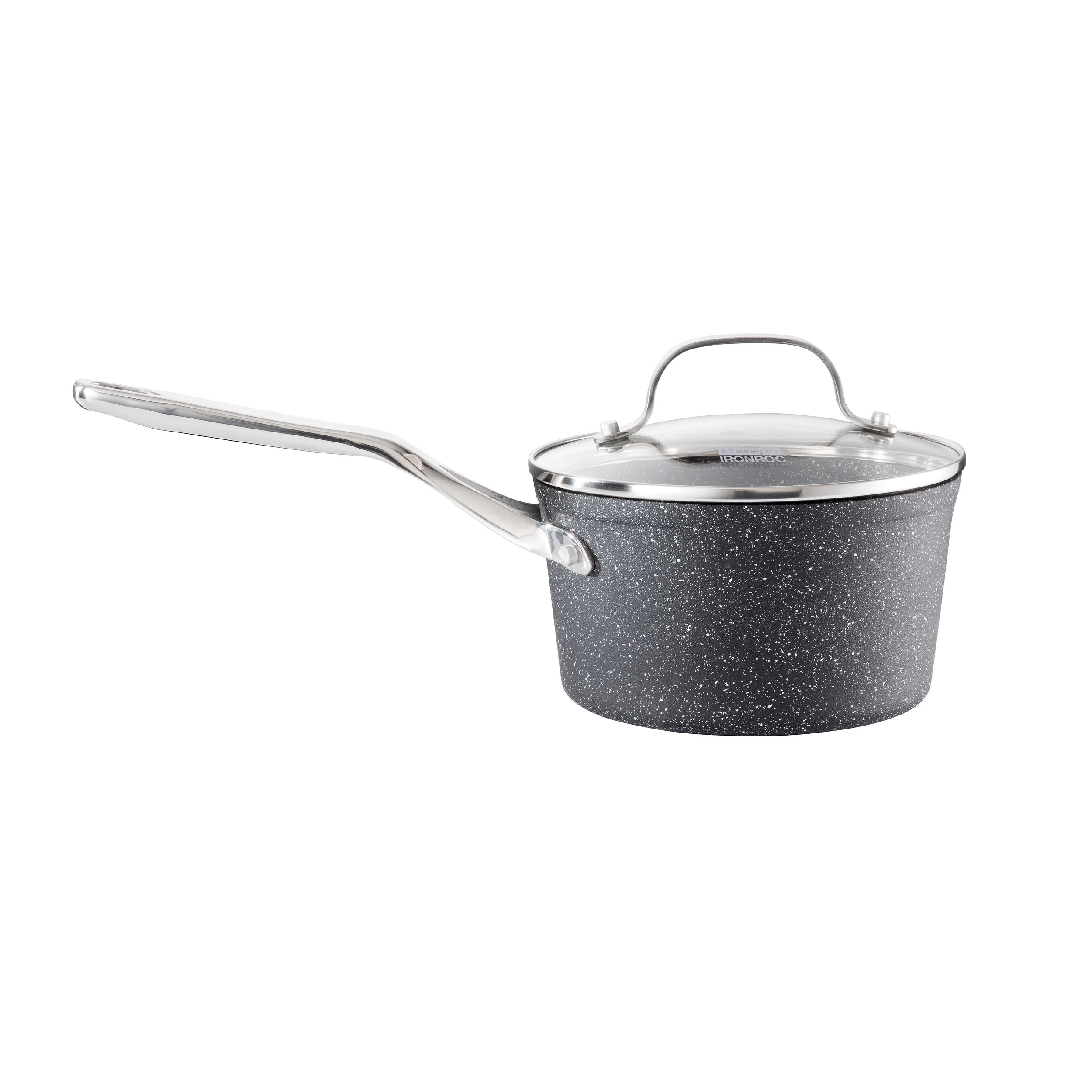 Cuisine::pro® IRONROC™ Saucepan With Lid 1.5 Qt.