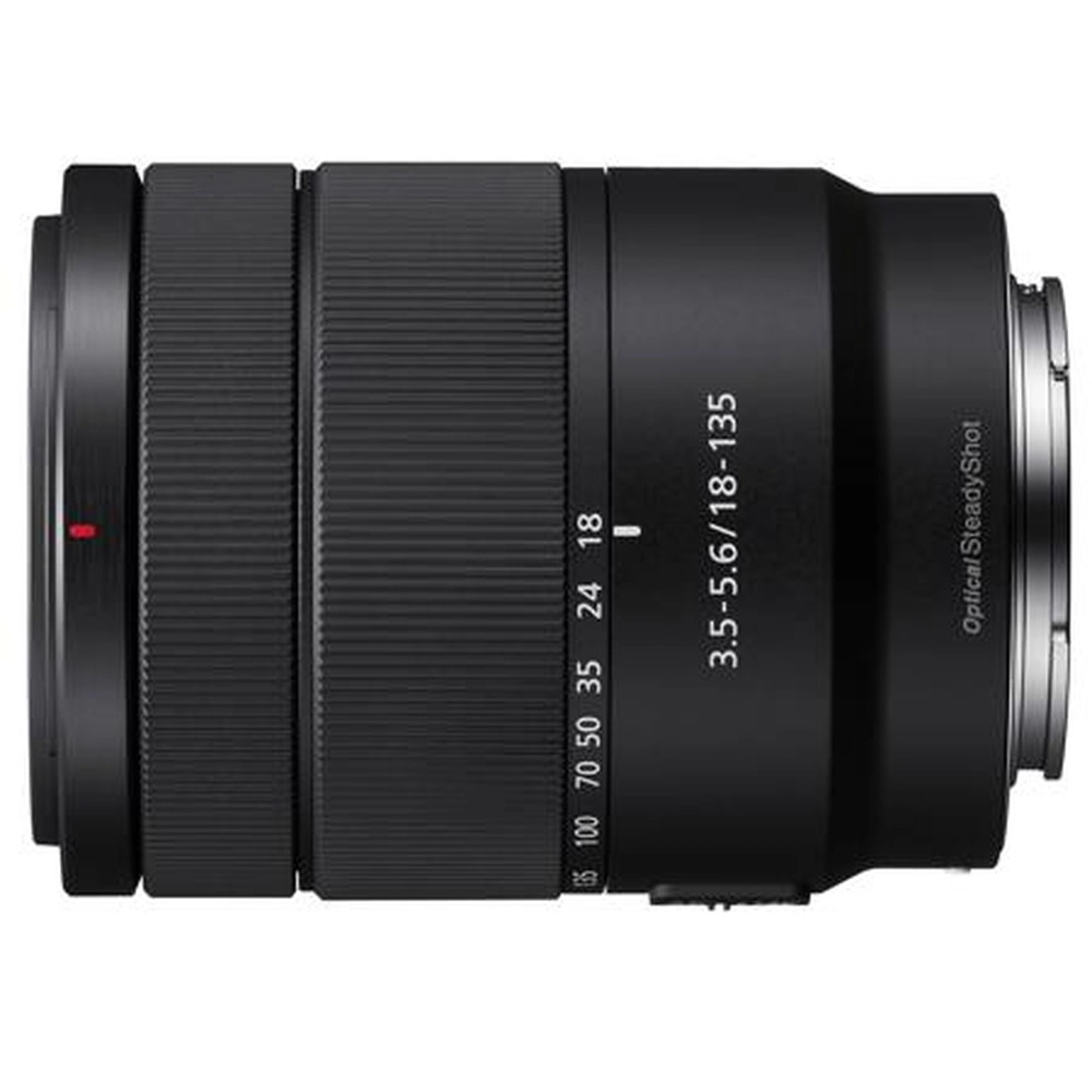 Sony E 18-135mm f/3.5-5.6 OSS Lens (SEL18135) + AOM Bundle Package Kit - international Version (1 Year AOM Wty)