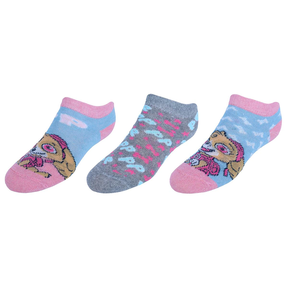 Textiel Trade Kid's Nickeloden's Paw Patrol Skye Rules Socks (Pack of 3)