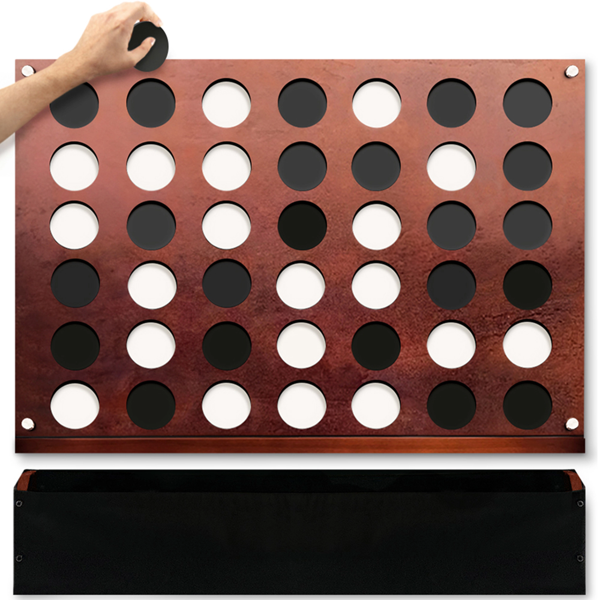 Swooc Games | Wall Mounted Giant 4 In A Row Game