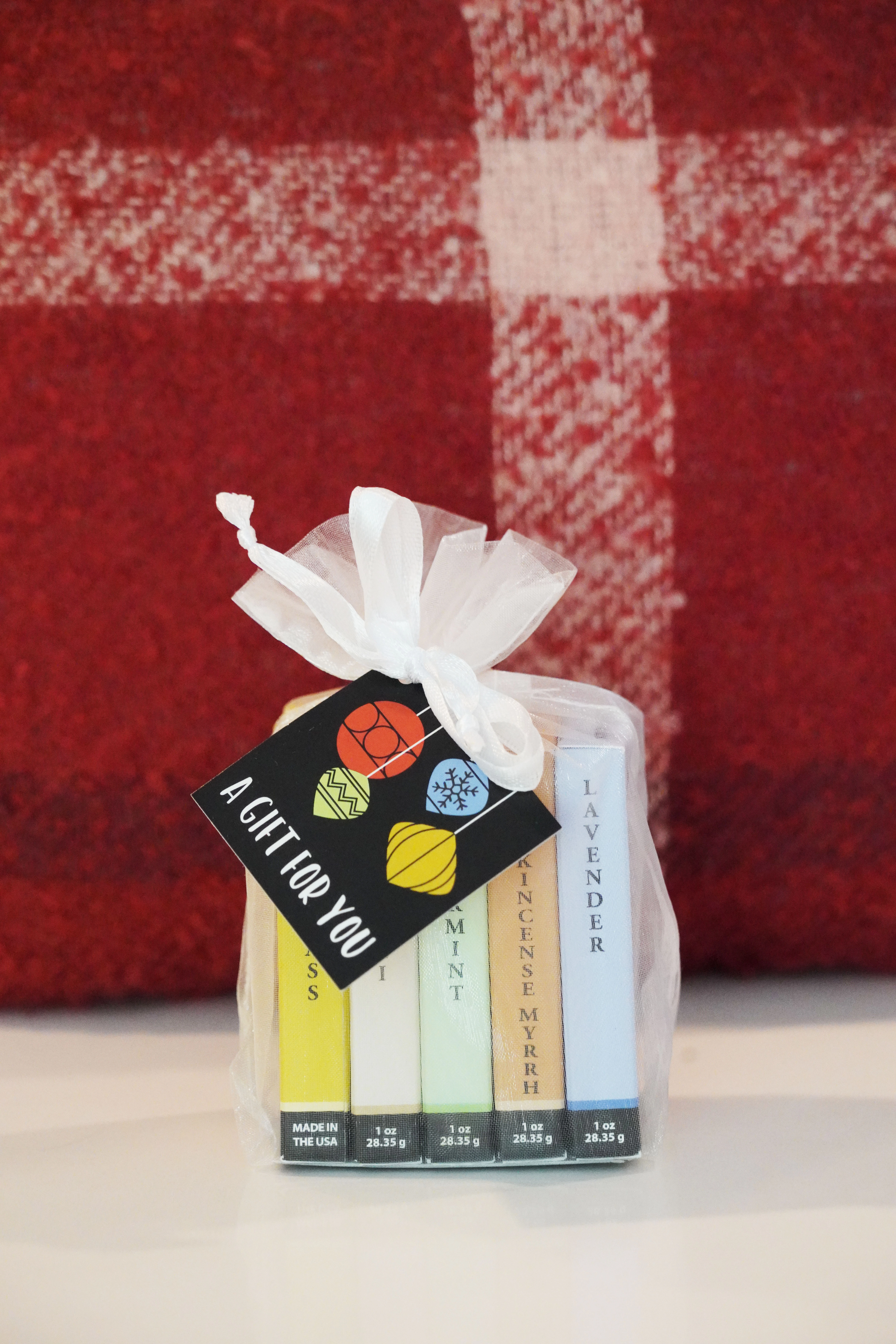Plantlife Aromatherapy Herbal Soap Sampler 5-Pack Gift Set