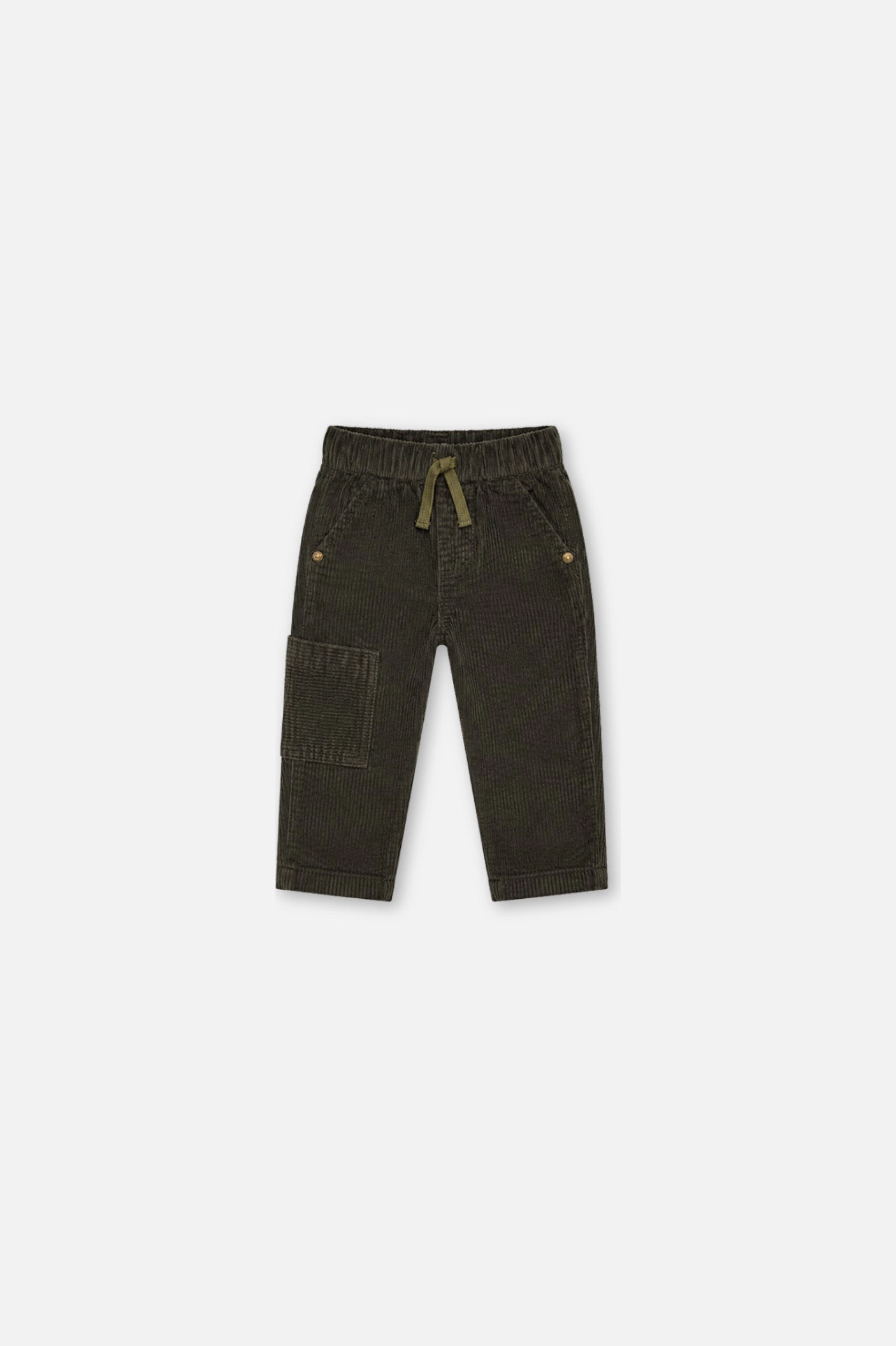Deux par Boys Stretch Corduroy Pants with Cargo Pocket