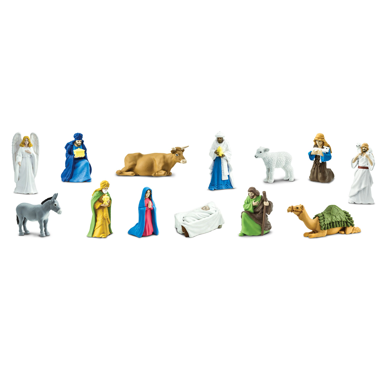Safari Ltd. - Nativity Super TOOB - contains 13 Mini Figurines