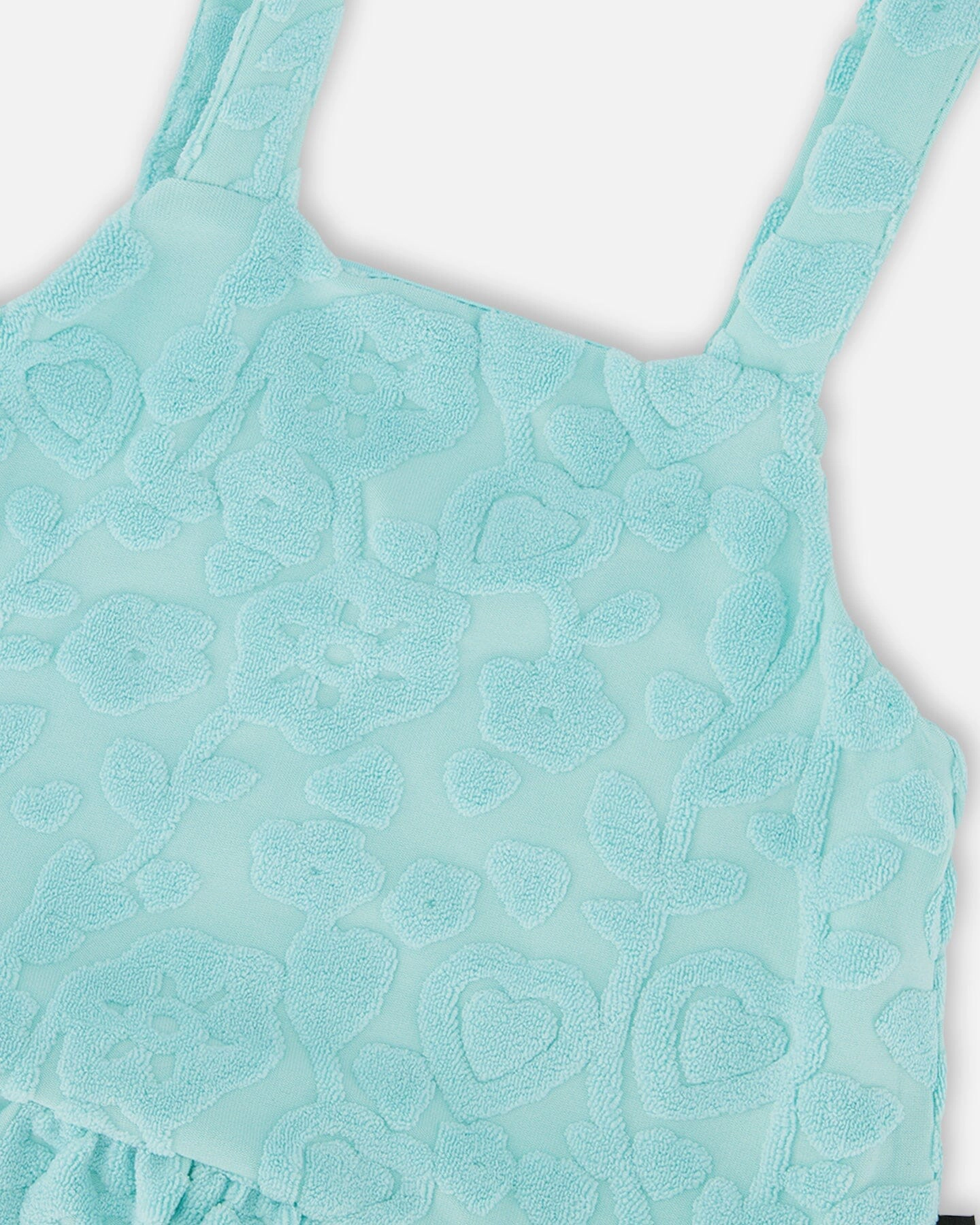 Deux par Girls Terry Tank Top and Tie Waist Shorts Set
