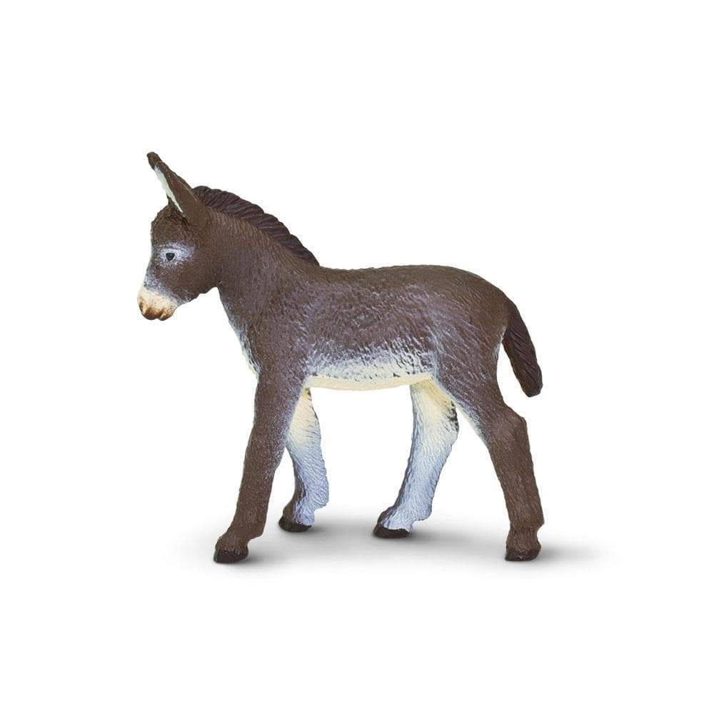 Safari Ltd. - Donkey Foal Kids Toy Figure