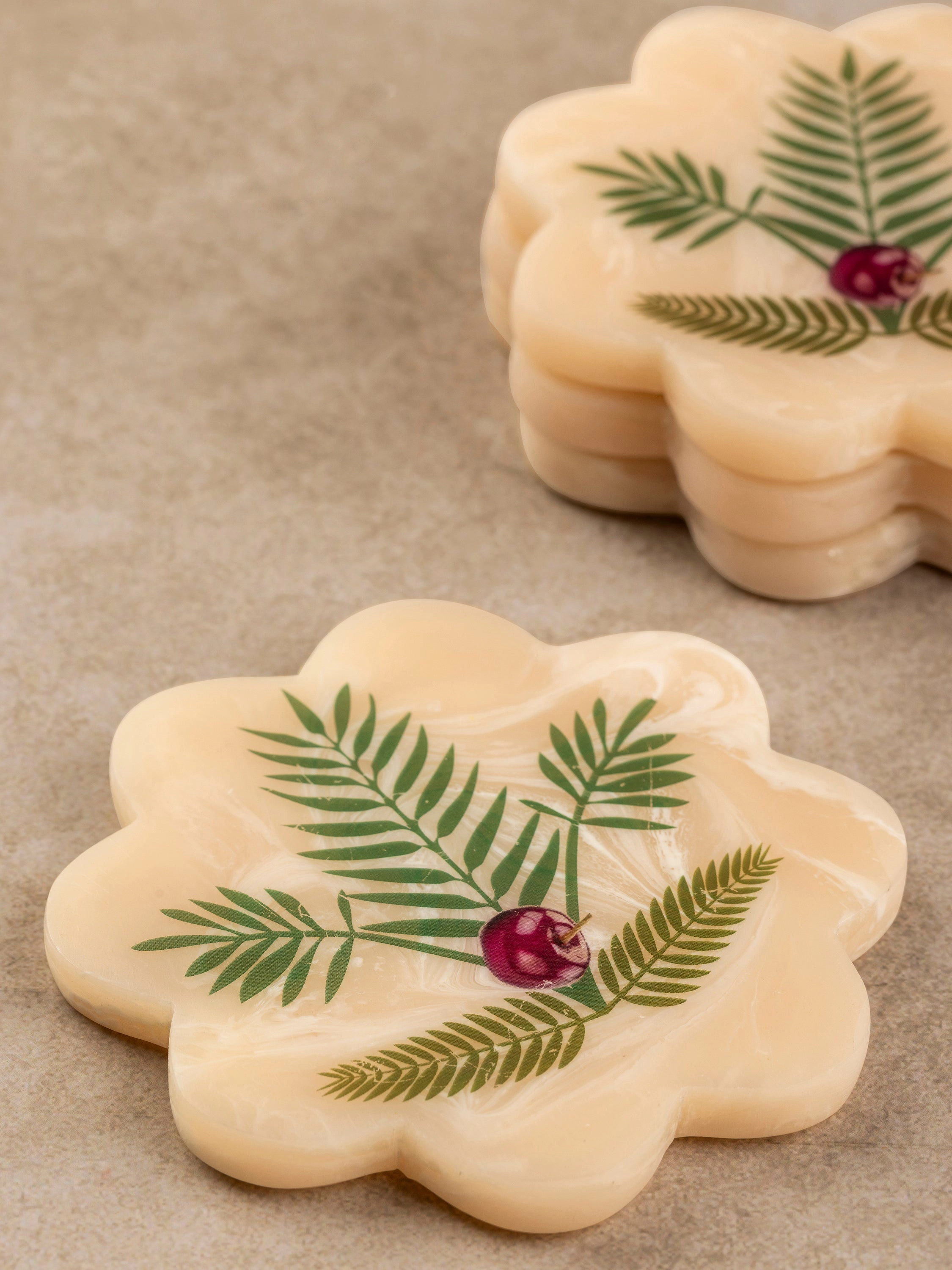 GAURI KOHLI Trellis Coasters