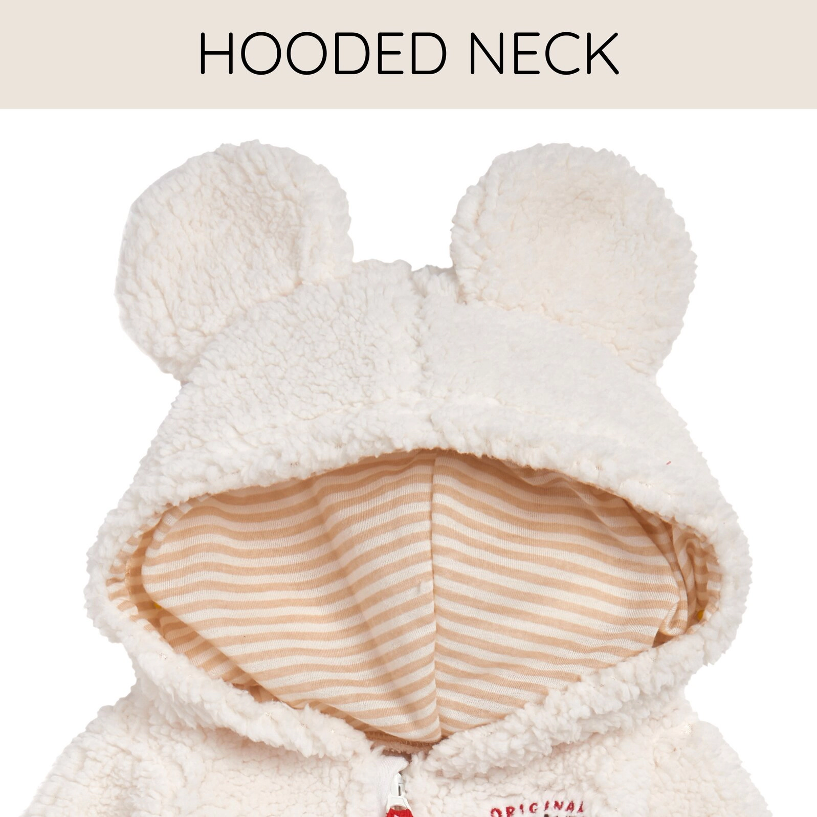 Disney Baby Cosplay Fleece Hooded Jumpsuit