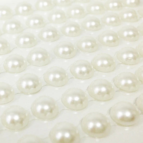 Wrapables 6mm Self Adhesive Pearl Stickers, 420pcs