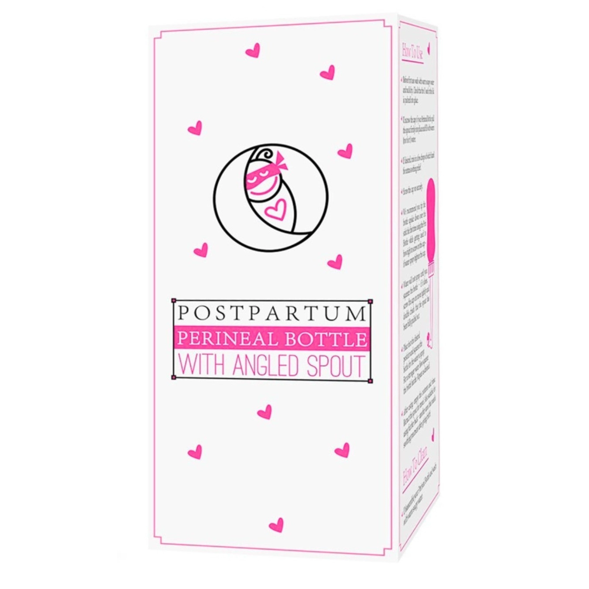 Ninja Mama Women's Postpartum Upside Down Peri Bottle (360ml) – Angled Perineal Care Bottle
