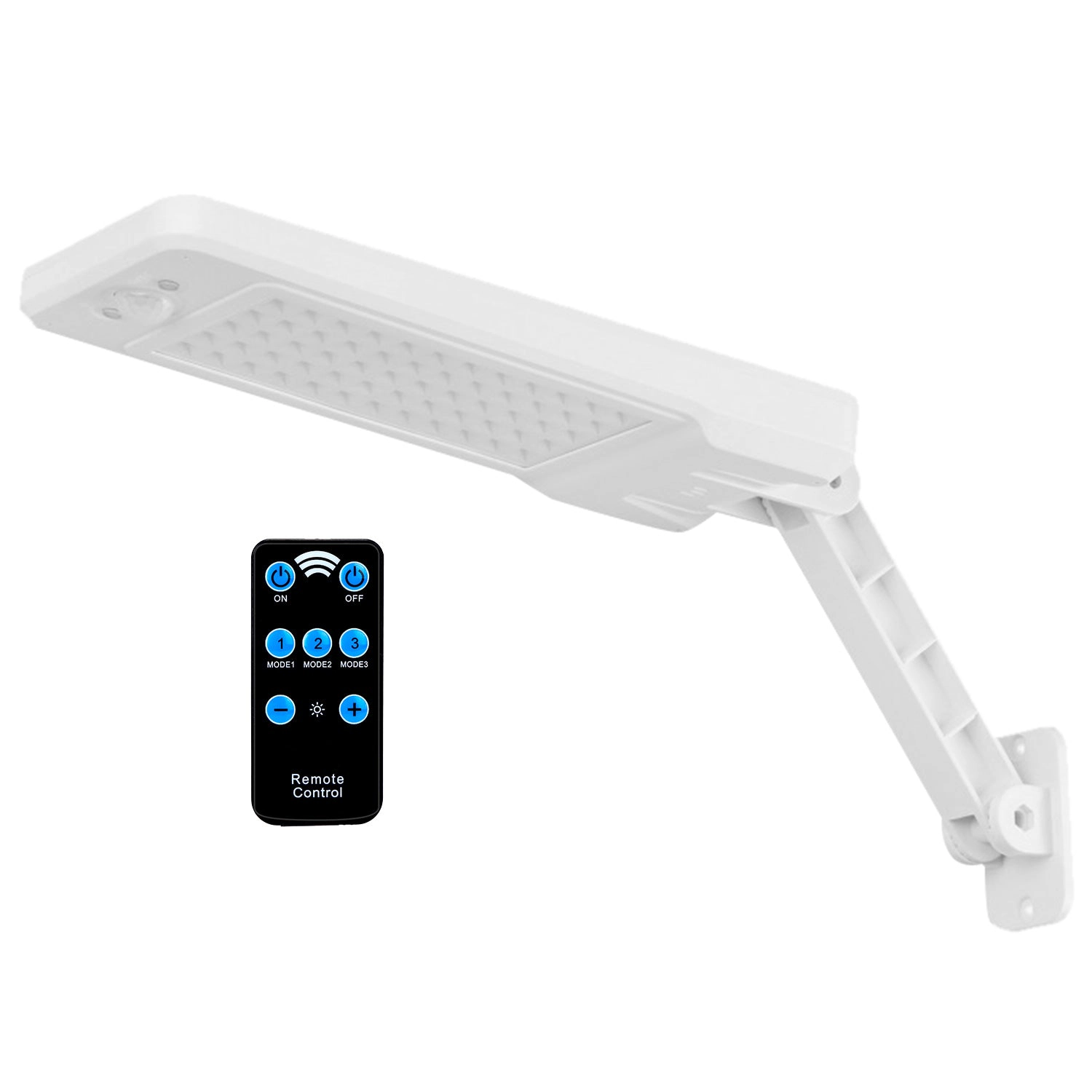 GBruno Solar 60-LED Motion Sensor Wall Light