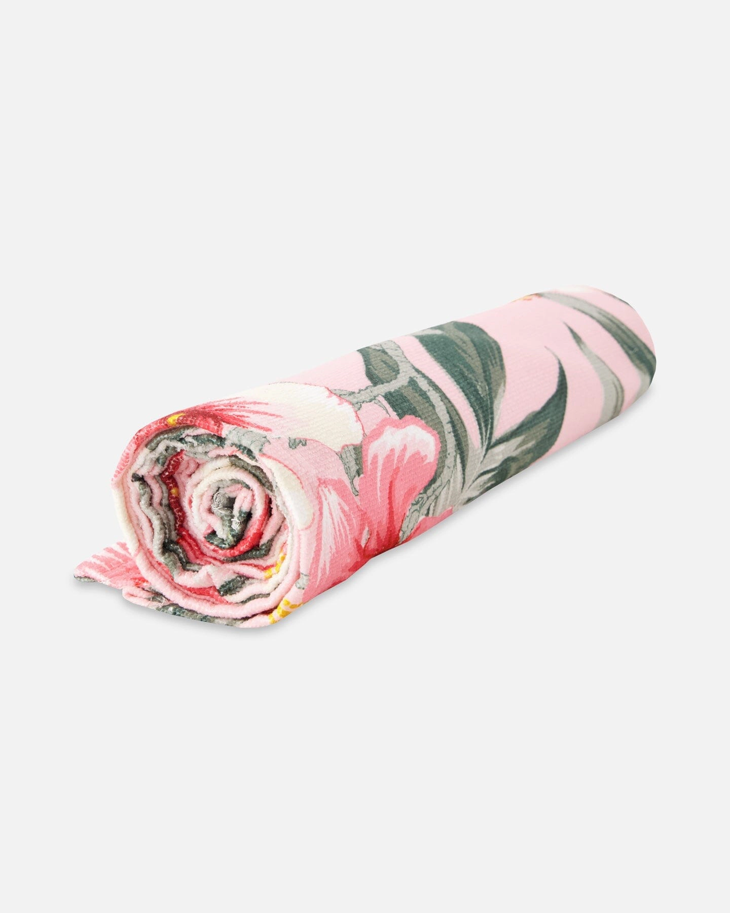 Deux par Deux Girls Beach Towel Hibiscus Print