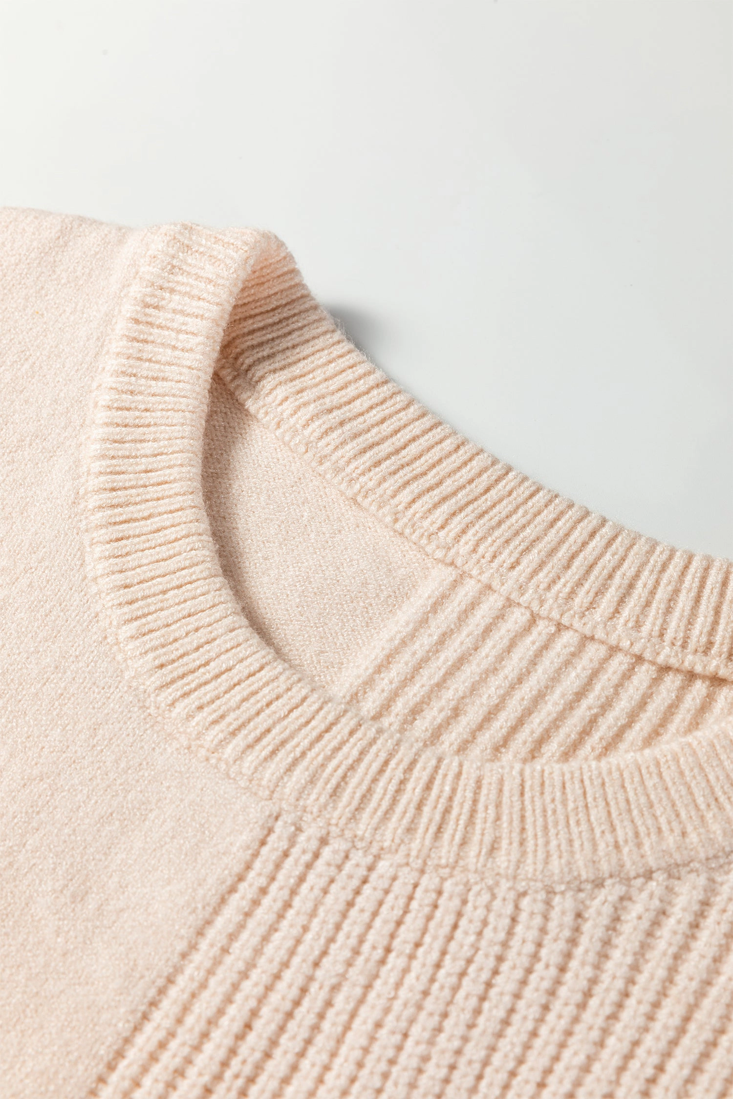 Threaded Pear Ellie Short Sleeve Knit Sweater