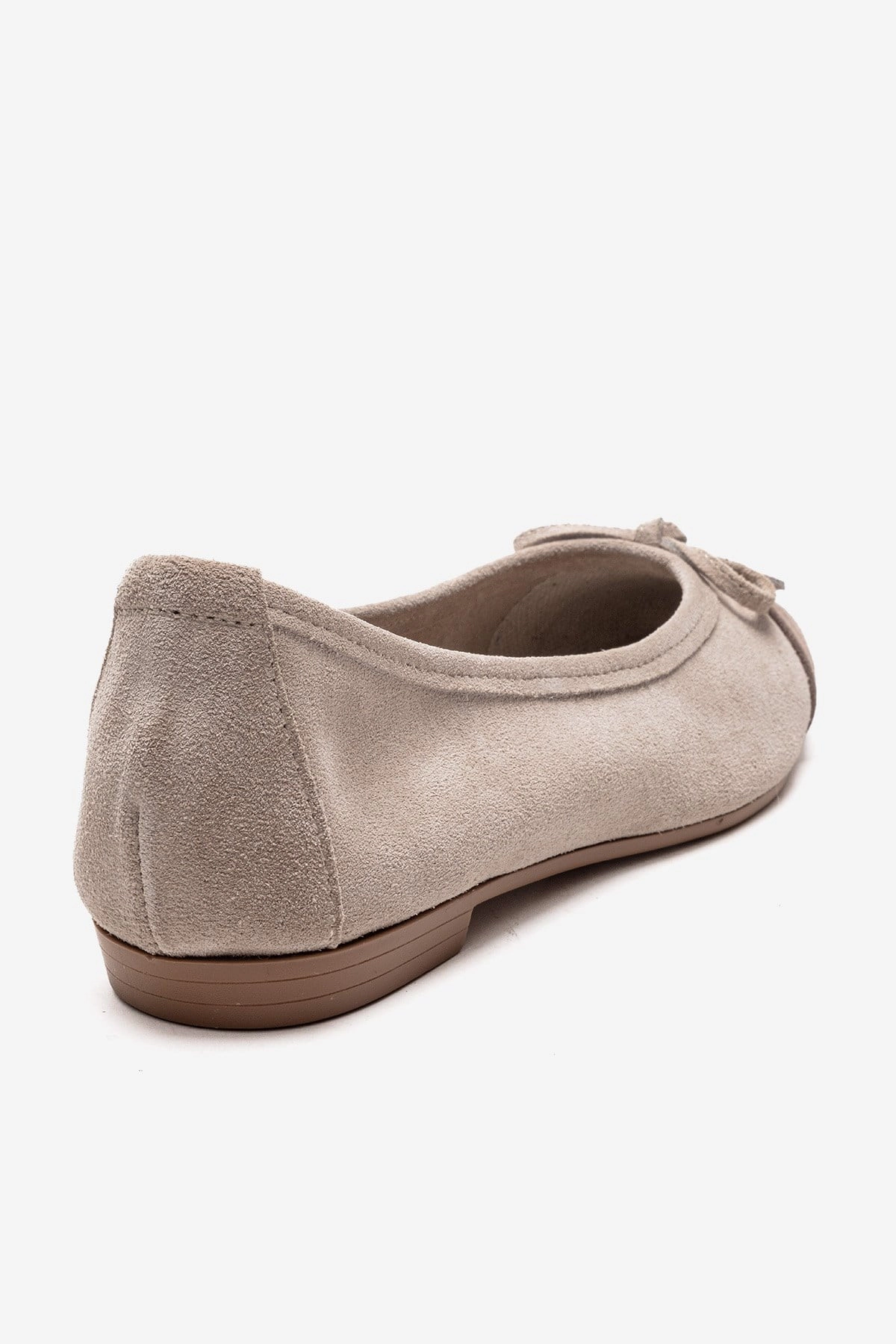 Forever & Always Womens Boleo Leather Ballet Flats