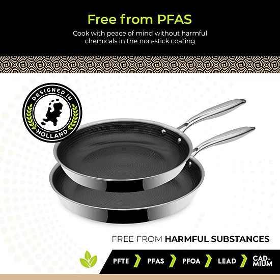 BE - LIVING CIRCLAD Series 12-Piece Nonstick Cookware Set