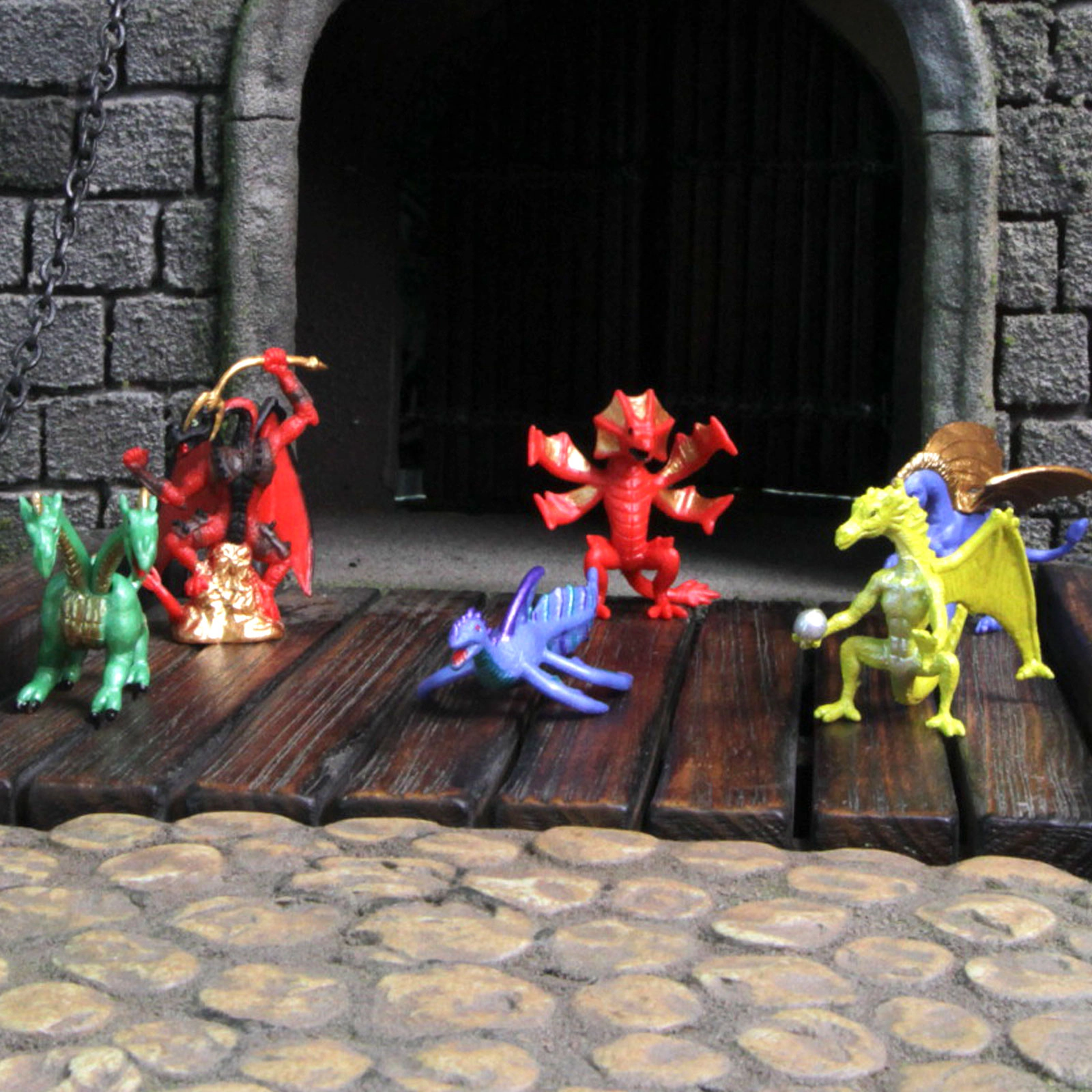 Safari Ltd. - Lair of the Dragons 2 Designer TOOB - contains 6 Mini Figurines