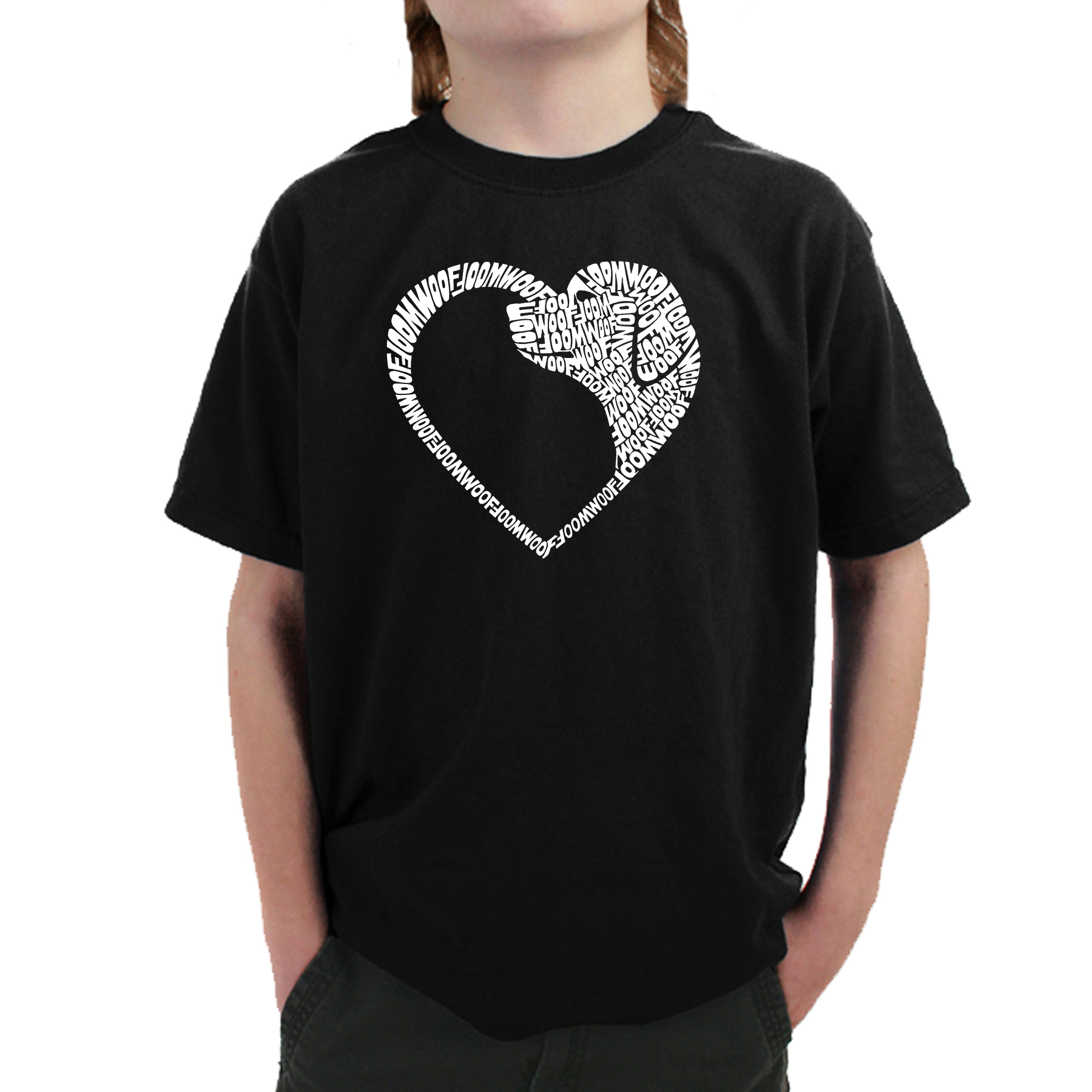LA Pop Art Boy's Word T-Shirt