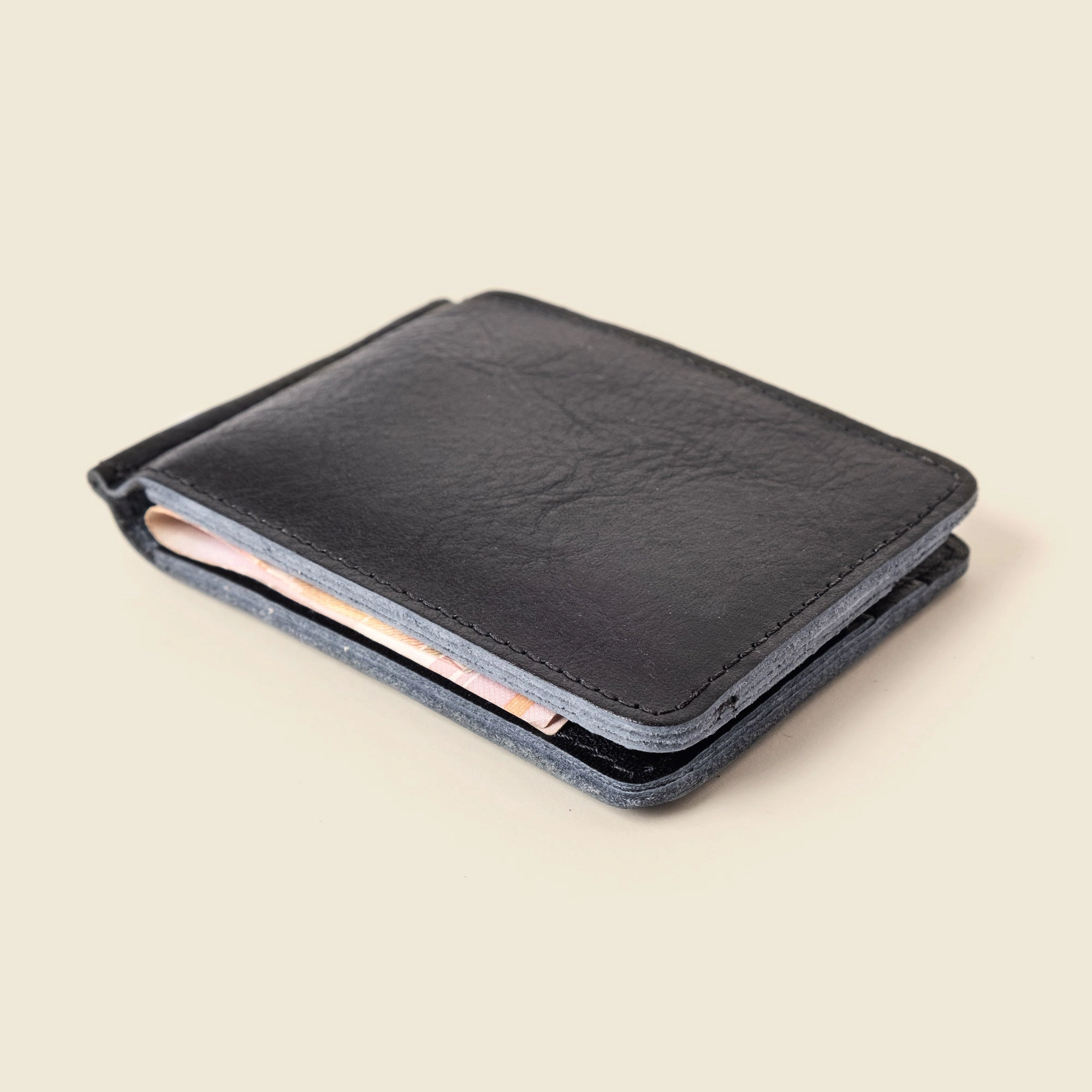 Casupo Leather Bifold Money Clip Wallet