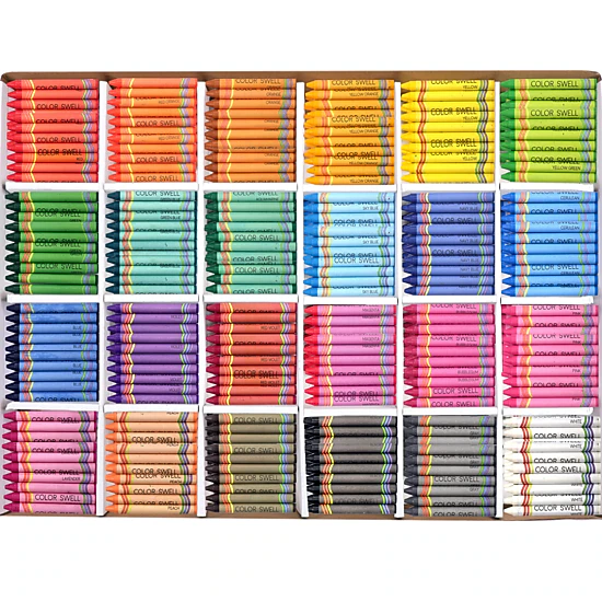 COLOR SWELL CRAYONS BULK PACK