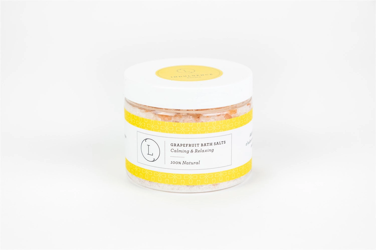 Lizush Grapefruit Natural Bath Salt Soak - Dead Sea, Epsom & Himalayan Salts