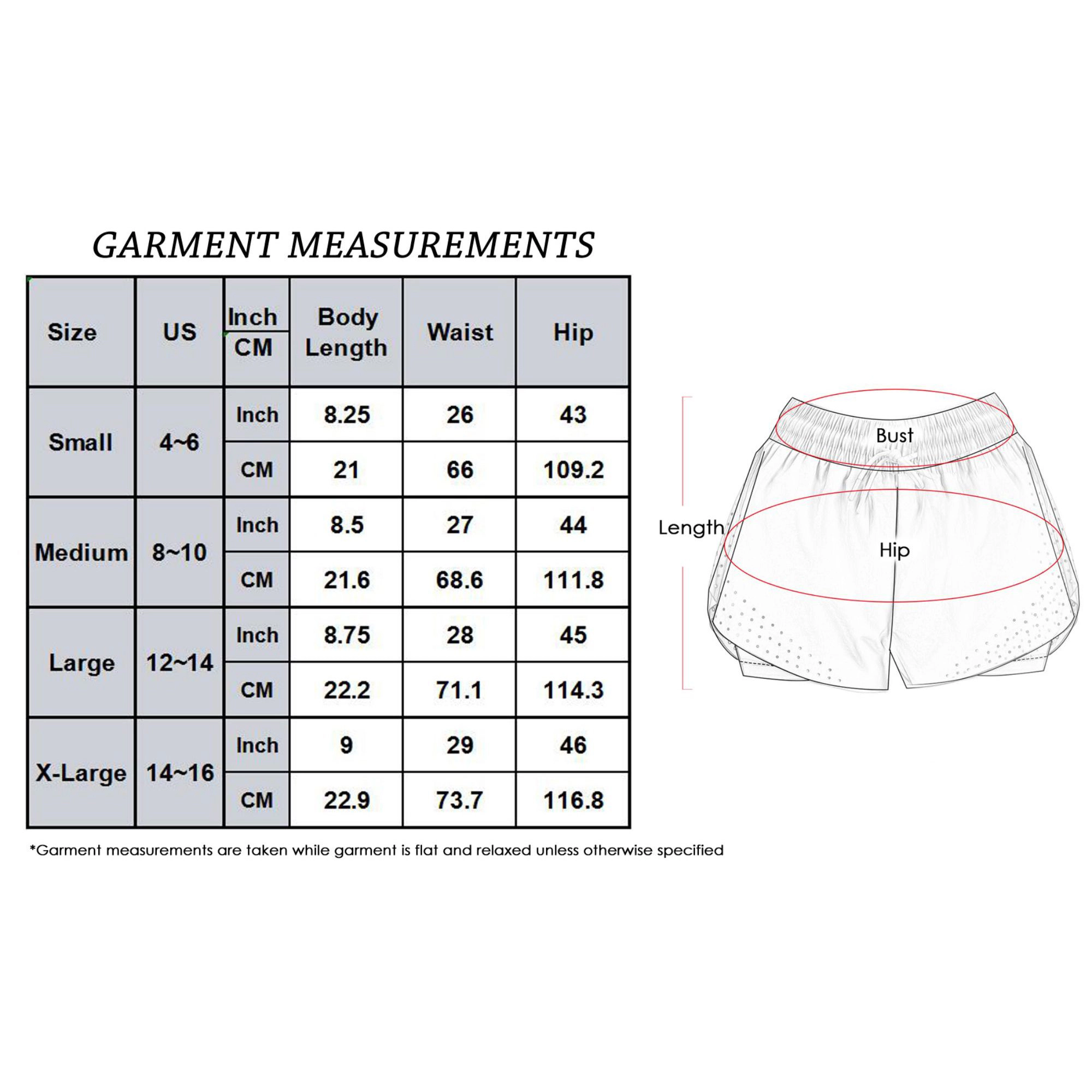 Anna-Kaci Women's Running Shorts Double Layer Fitness Workout Athletic Fitted