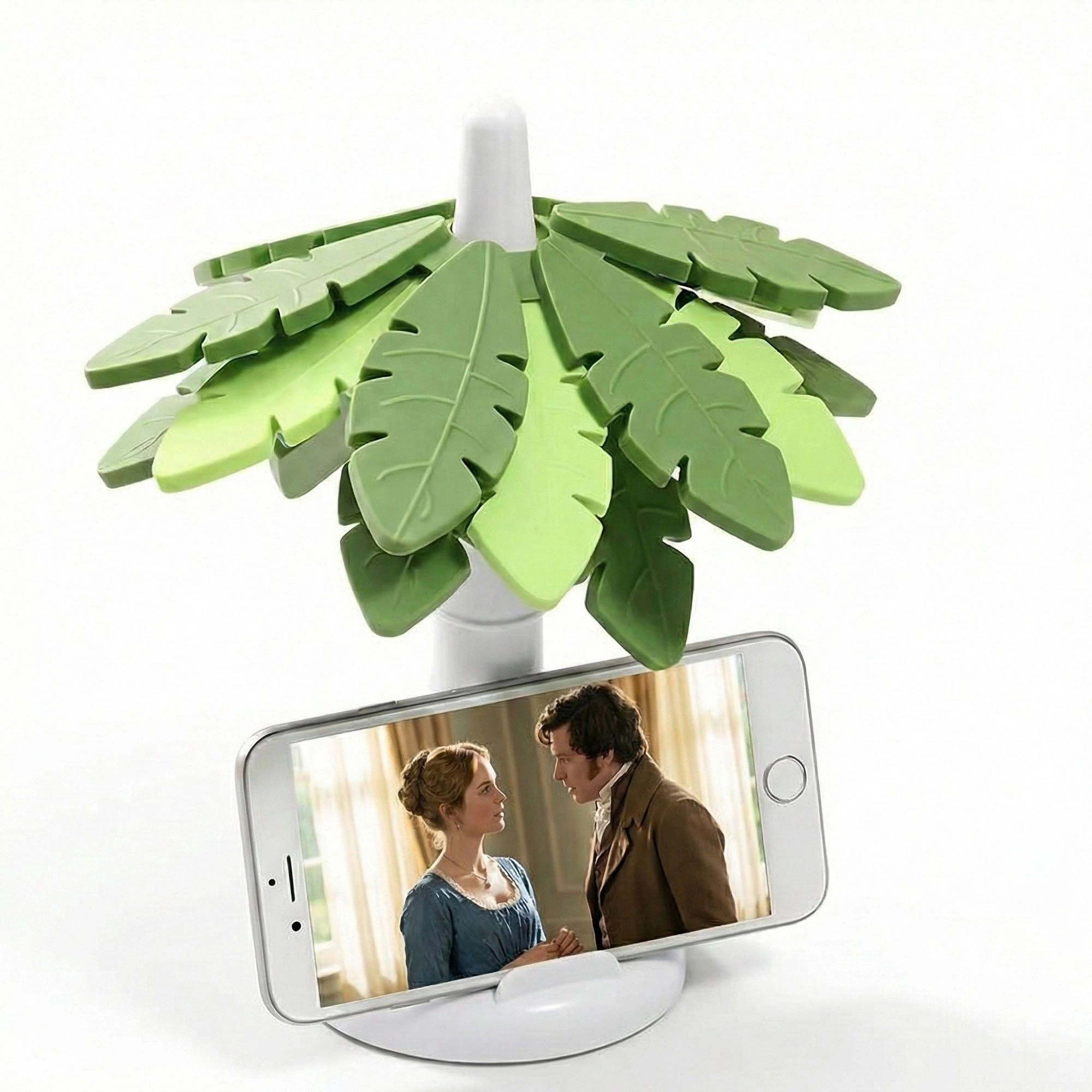 Alilang Unisex Palm Leaf Silicone Trivet Set Heat Resistant Non Slip Kitchen Pot Holders