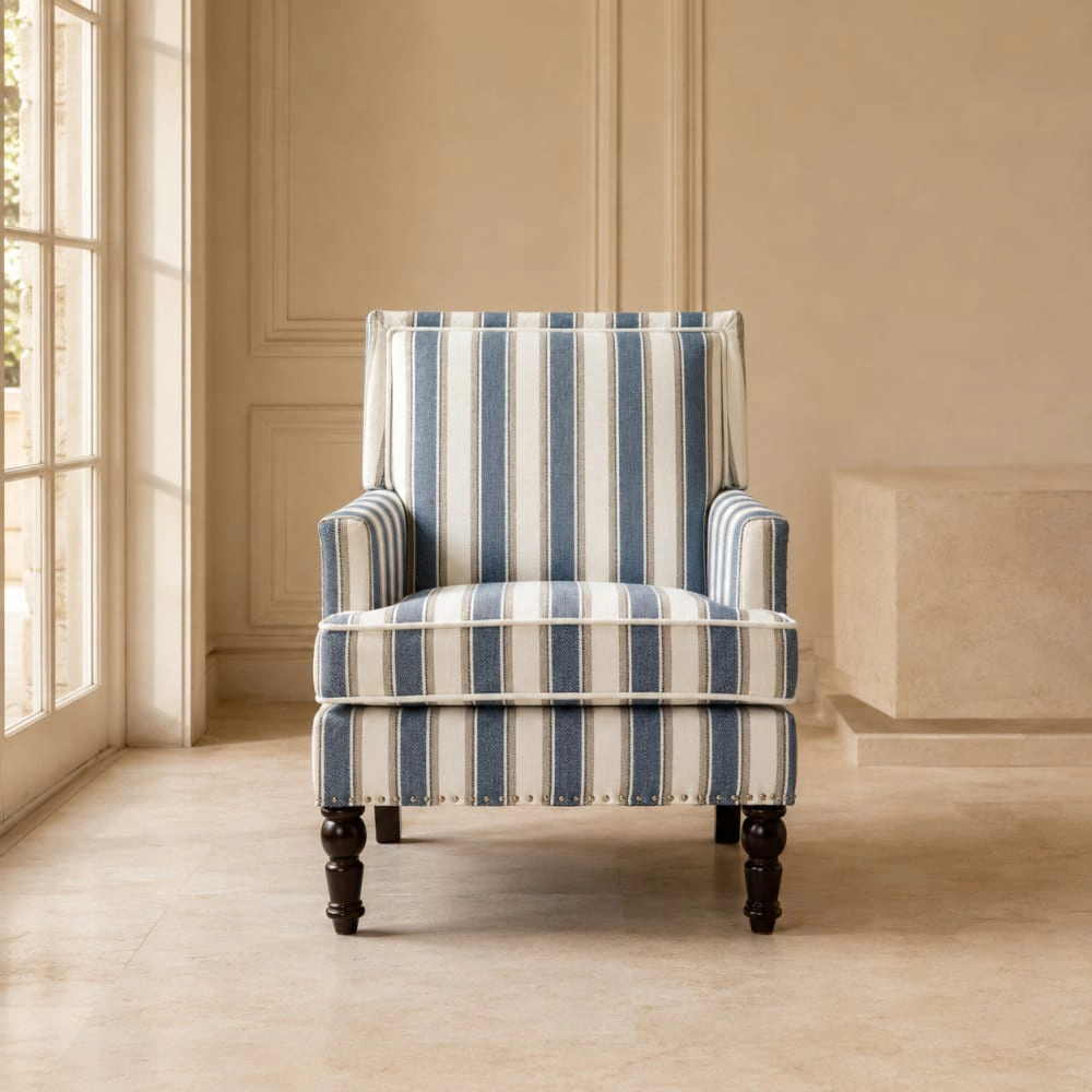 GOODSILO Versatile Upholstered Cotton Accent Chair