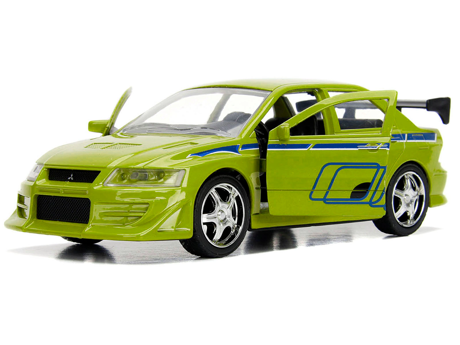 Jada Brian's Mitsubishi Lancer Evolution VII Green "Fast & Furious" Movie 1/32 Diecast Model Car by Jada