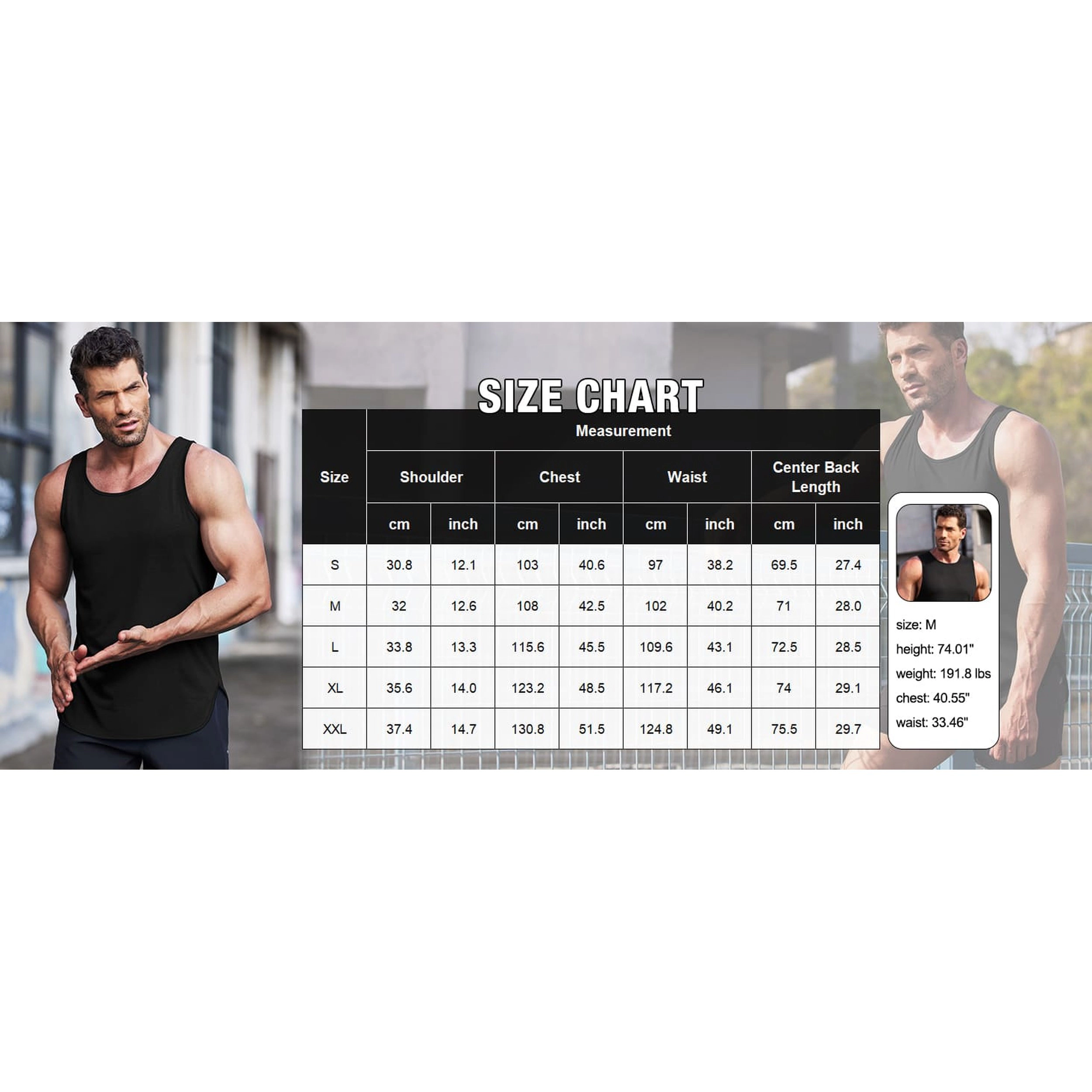 COOFANDY Men's Regular Fit Scoop Neck Sleeveless Gym Training Tank Tops