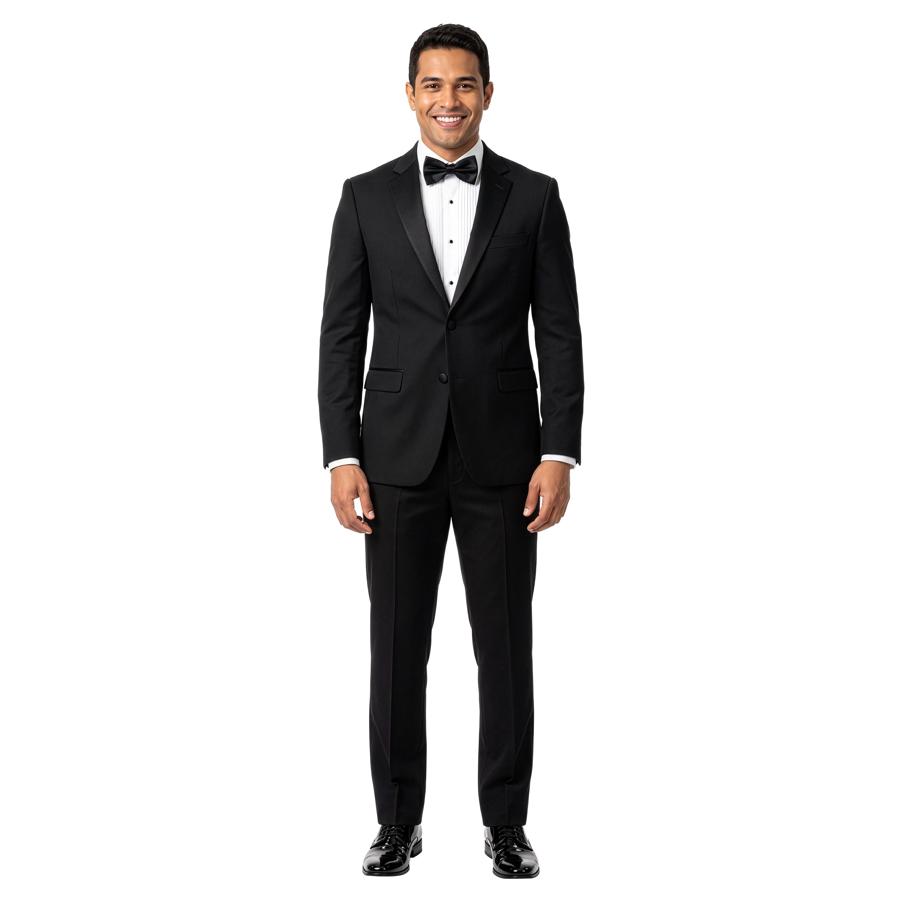 Sean Alexander Mens Skinny Fit 2 Piece Tuxedo Set