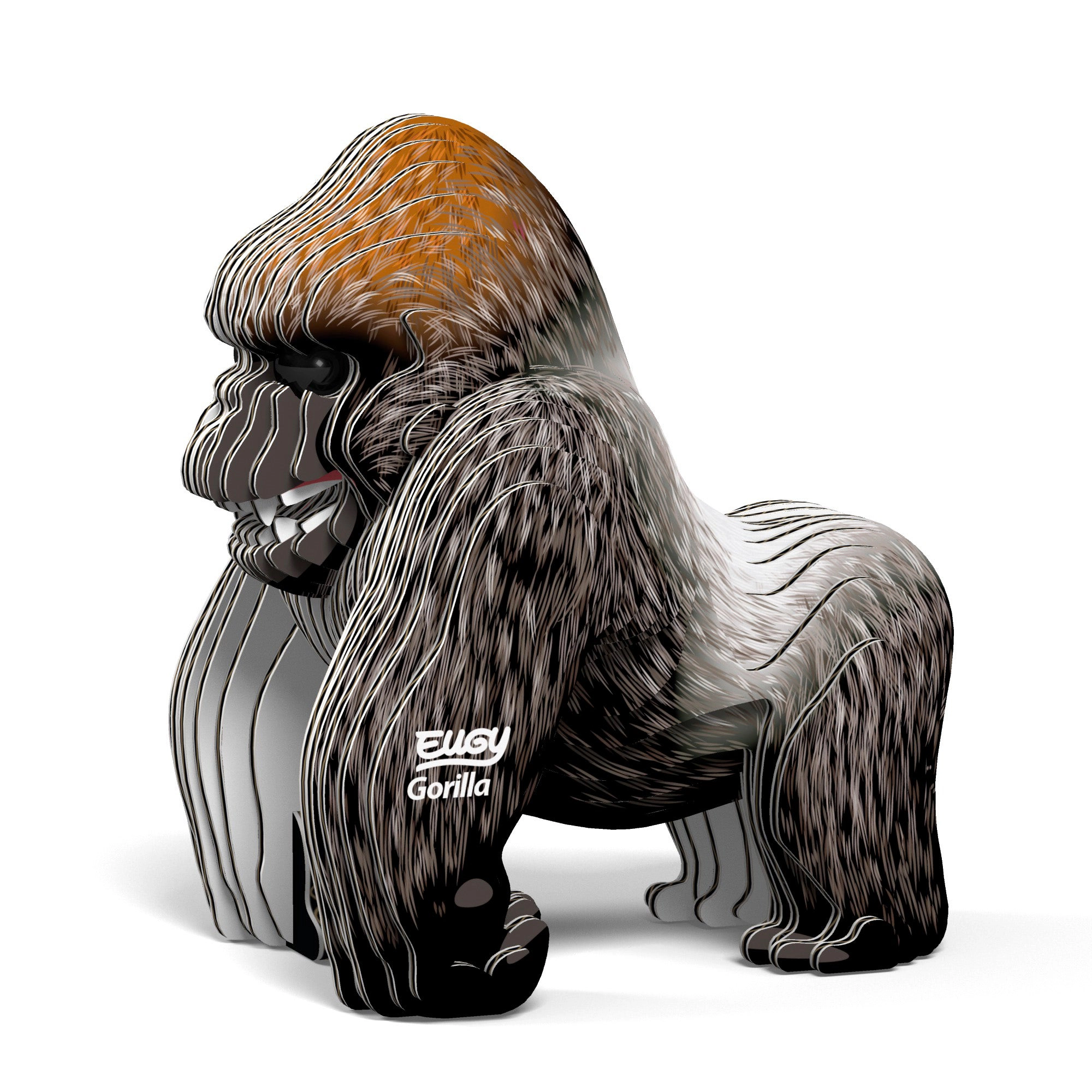 EUGY Gorilla 3D Puzzle - contains 32 puzzle pieces