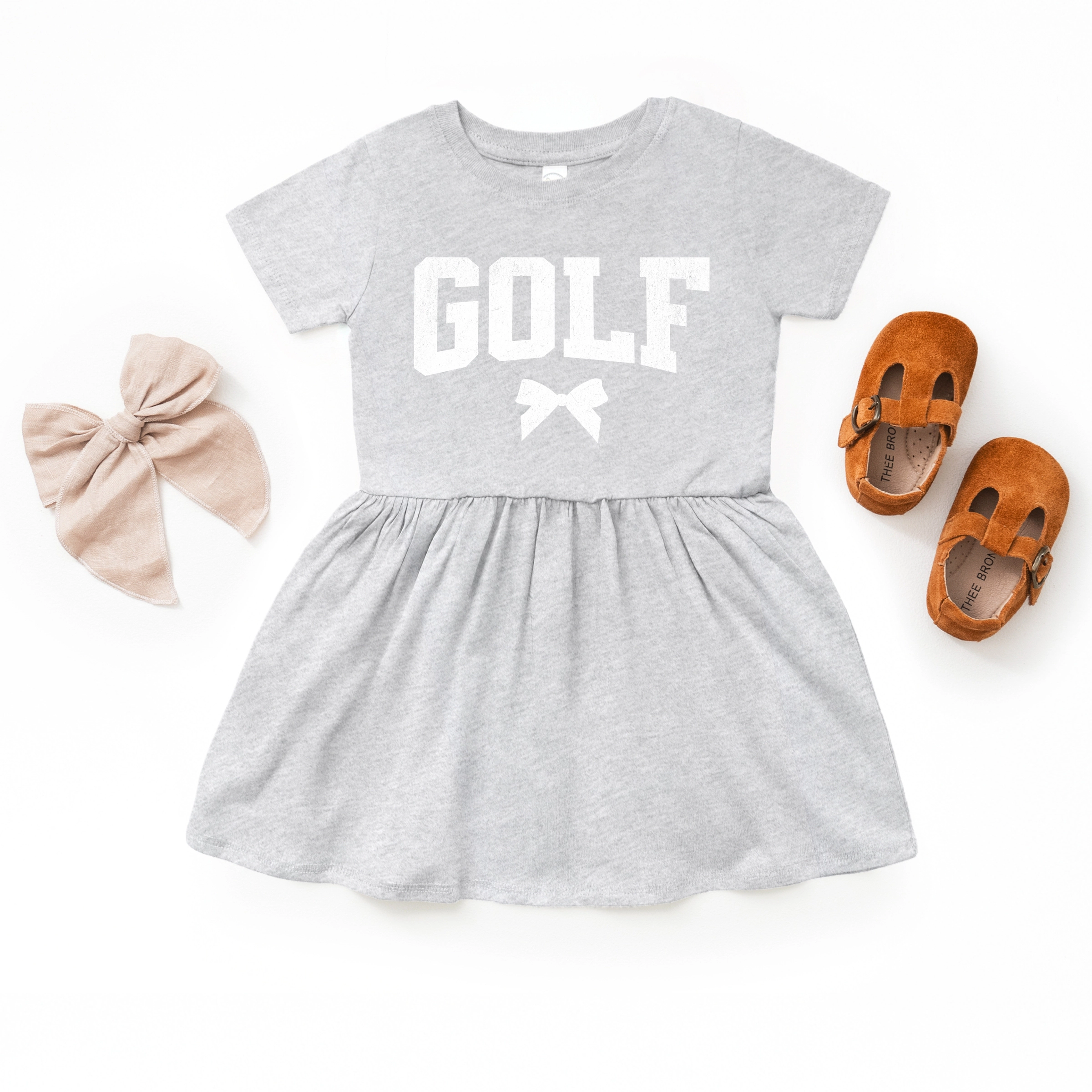 The Juniper Shop - Golf Arched Bow Infant Girl's Dress