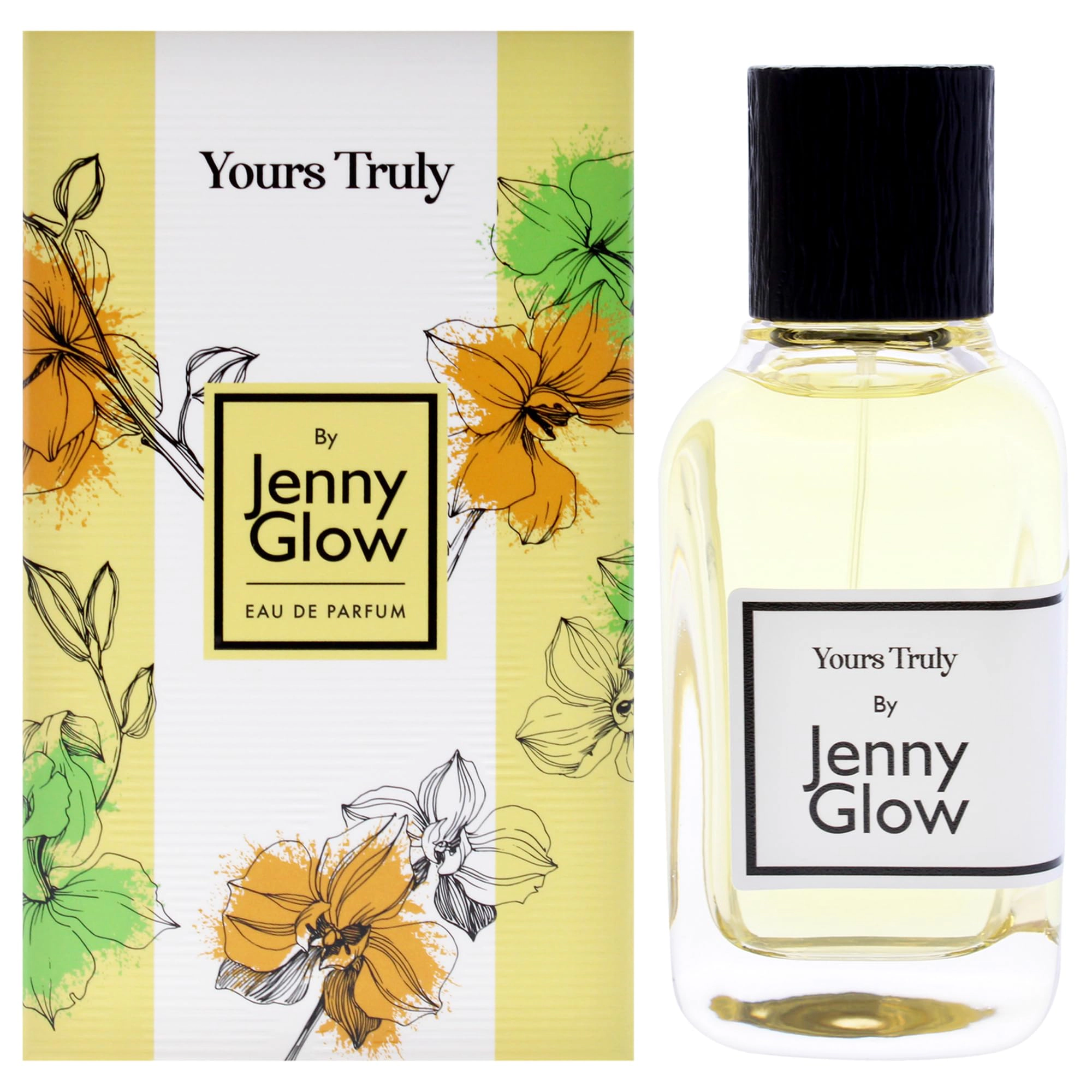 Jenny Glow Yours Truly Eau de Parfum for Women - Oriental Floral Rose, 3.4 oz Spray