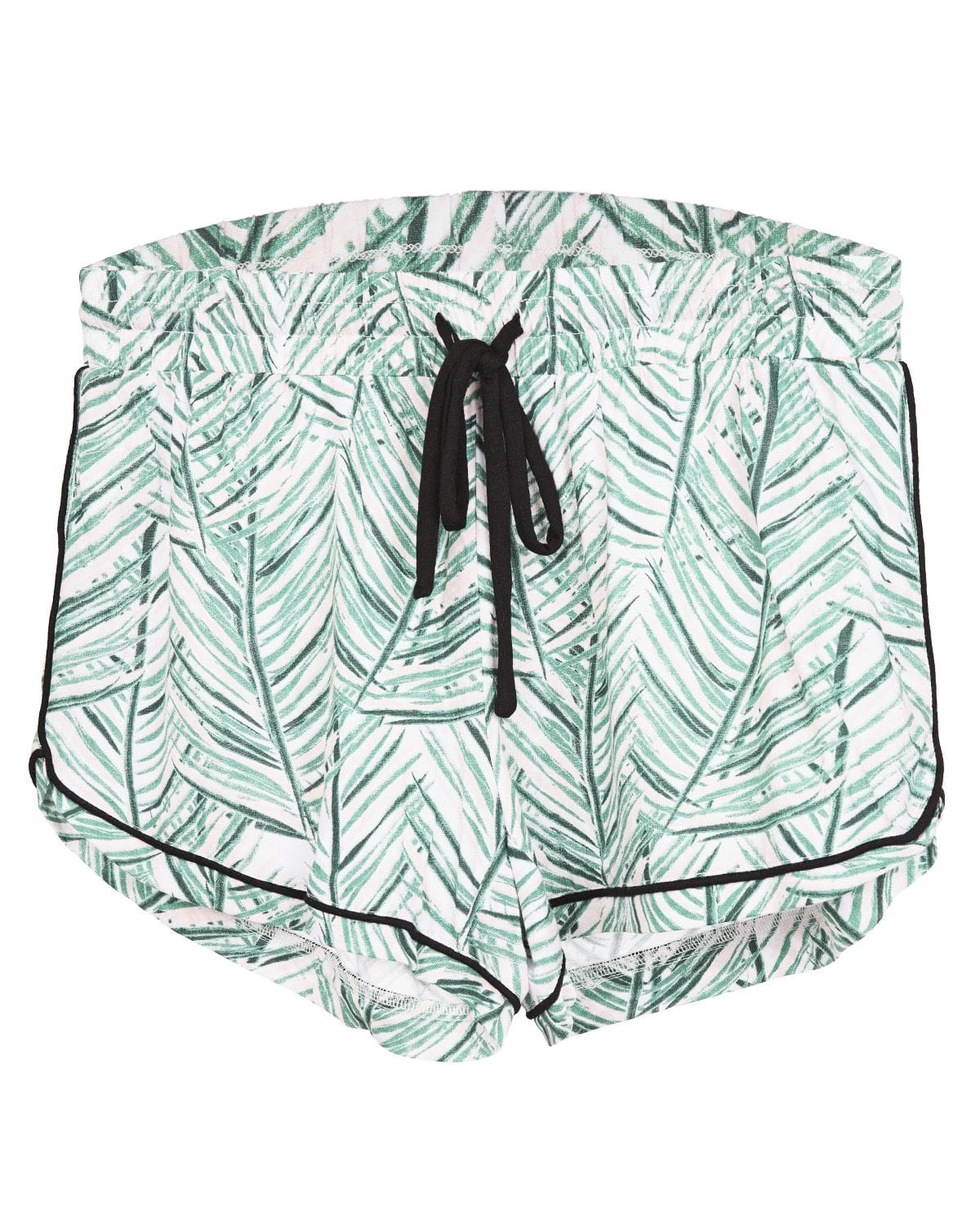 MeMoi Women's Palm Play Notch Collar Cotton Blend Pajama Set