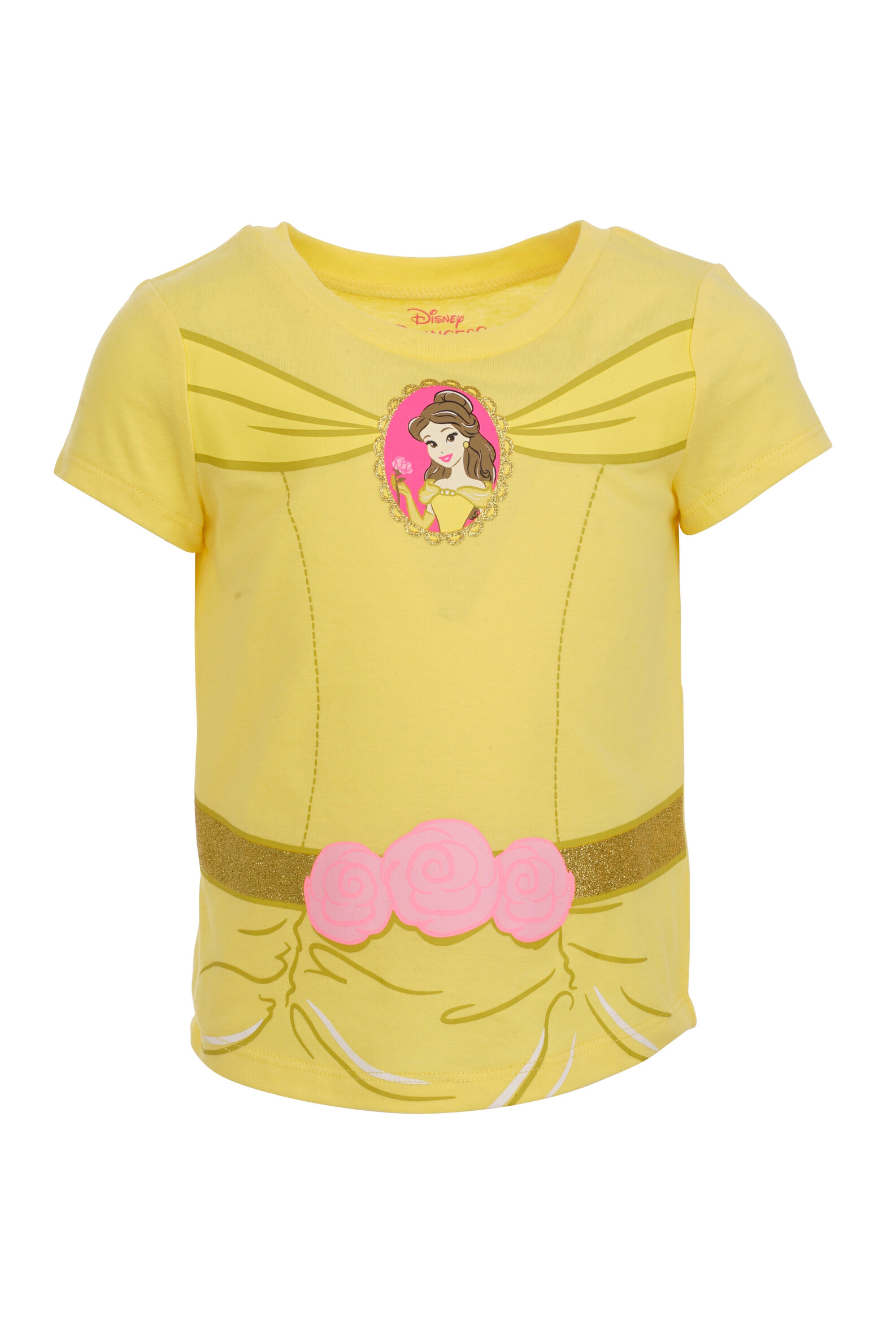 Disney Princess Girls' 5-Pack Cosplay T-Shirts