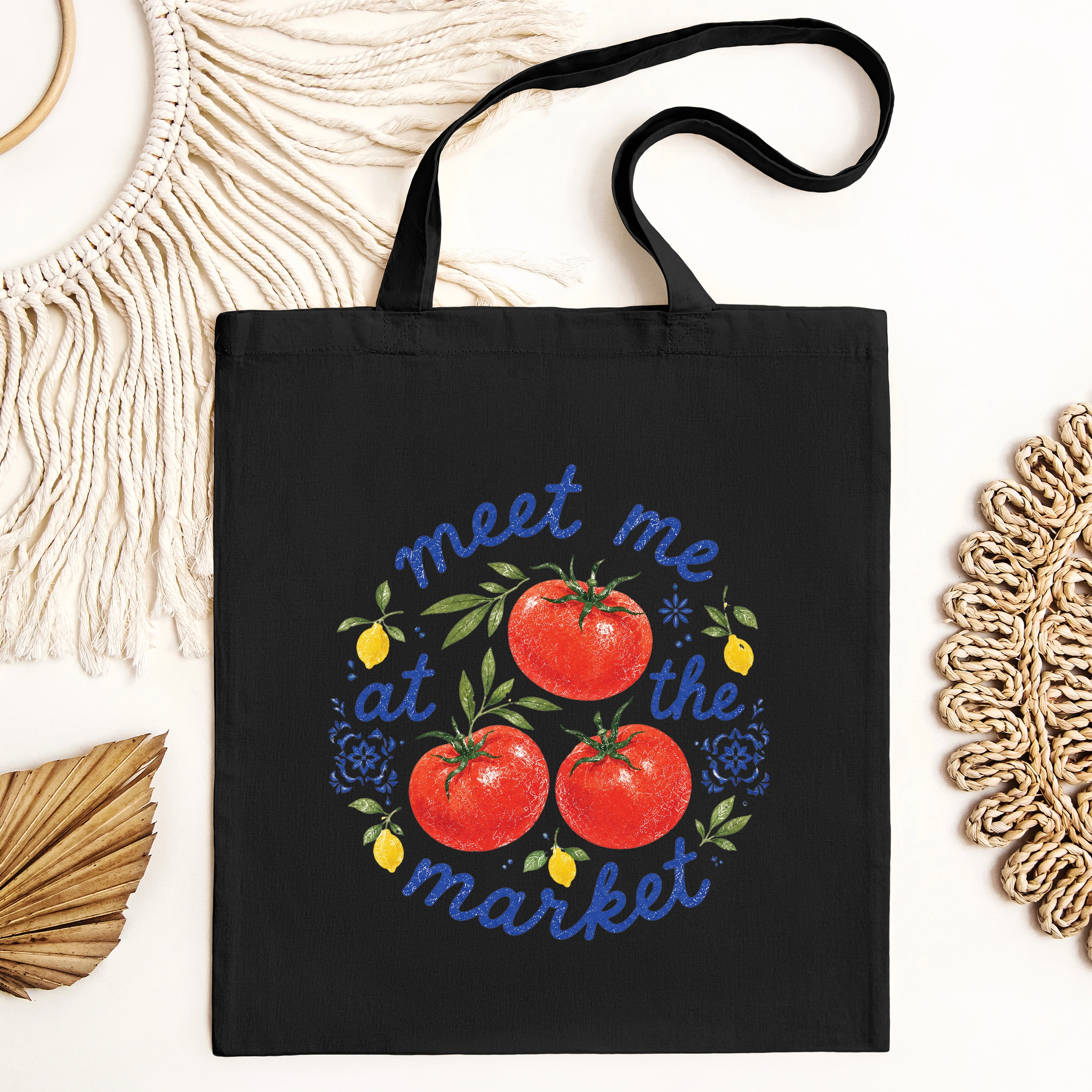 Simply Sage Market - Canvas Tote Meet Me at the Tomatoes