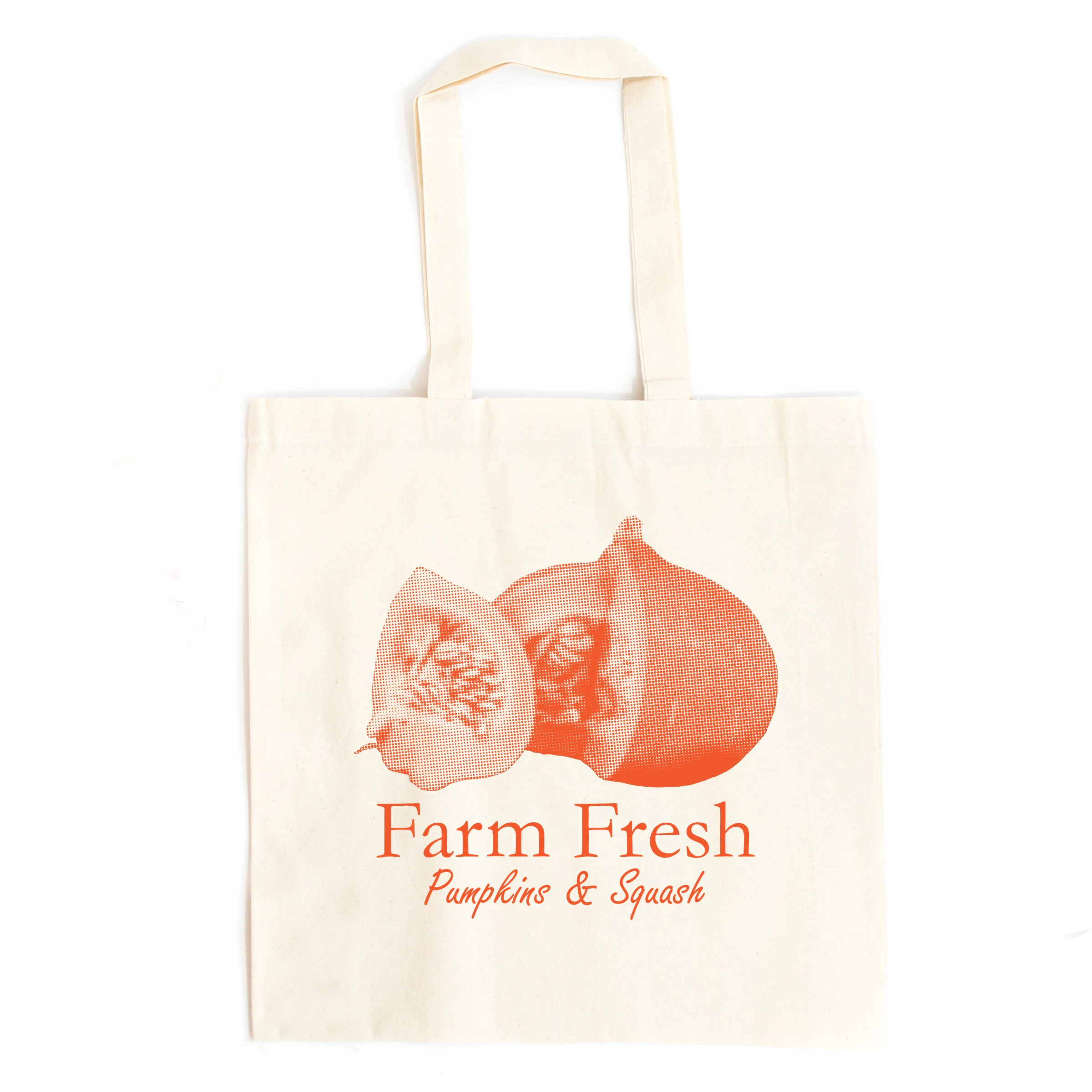 Simply Sage Market - Canvas Tote - Farm Fresh Pumpkins and Squash