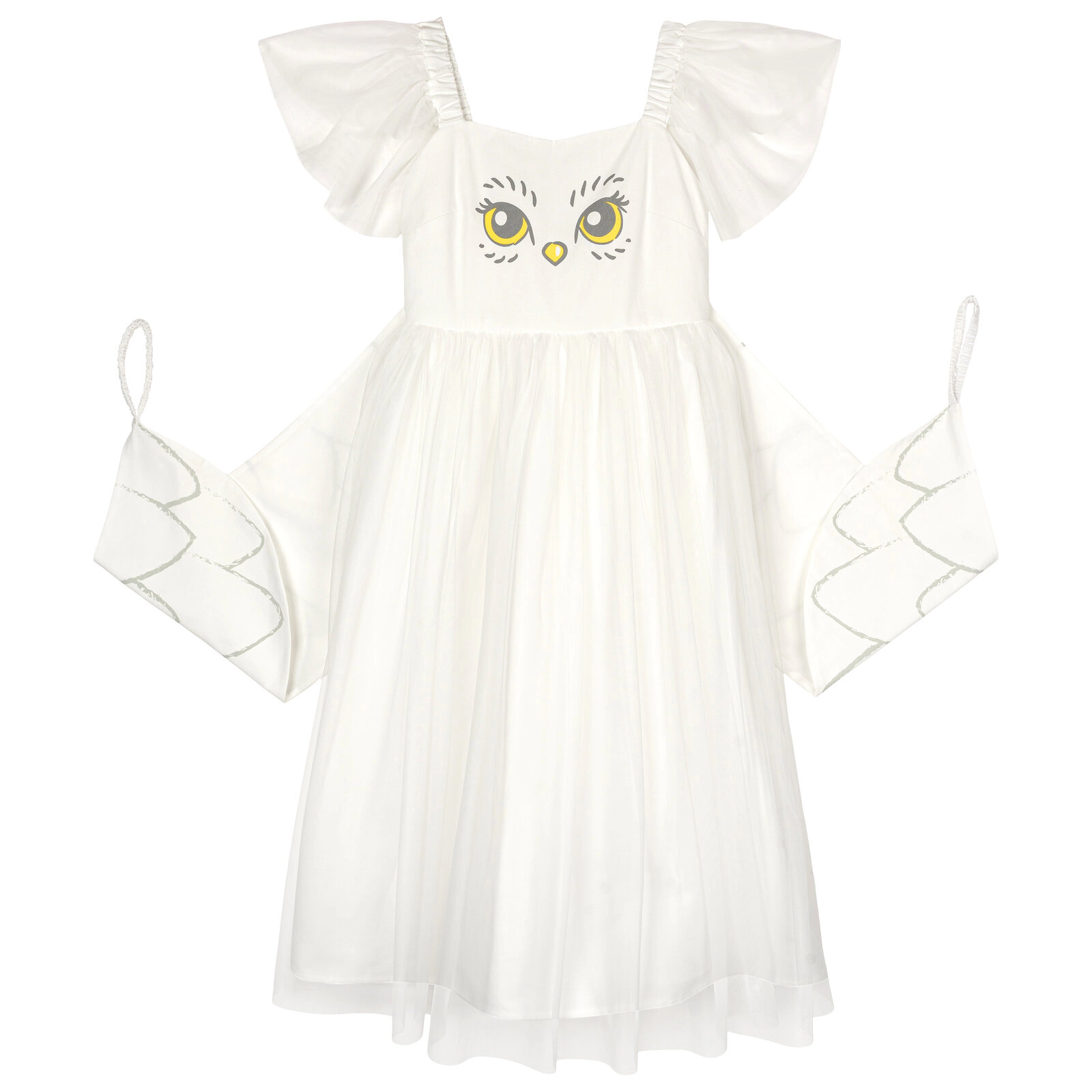 Harry Potter Hedwig Girls' Cosplay Sleeveless Dress