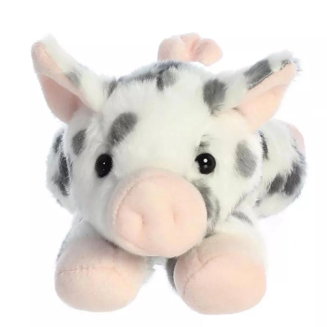 Aurora Mini Flopsie Spotted Piglet 8-Inch Stuffed Animal Plush