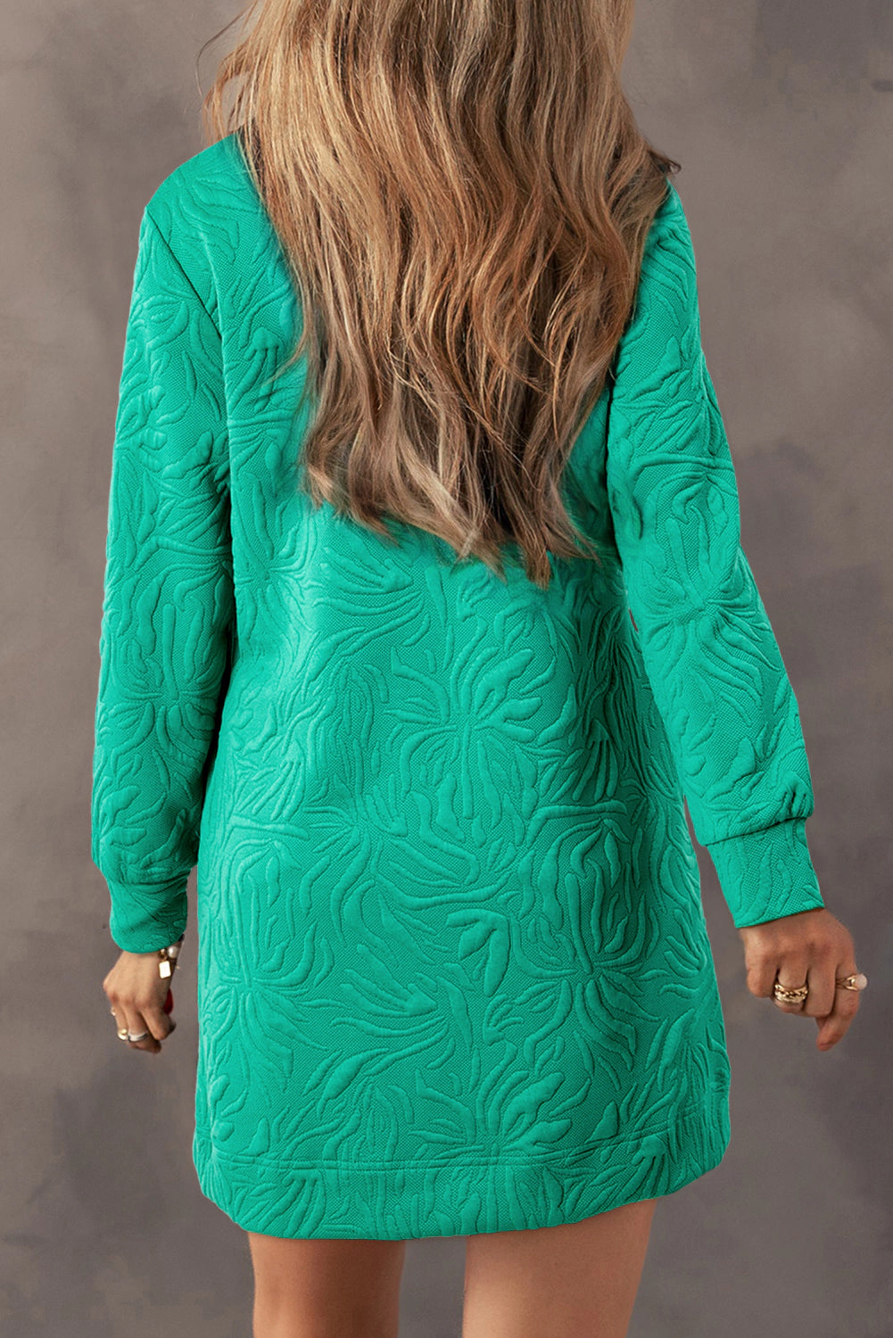 Threaded Pear Women's Amayah Zipper Shift Mini Dress