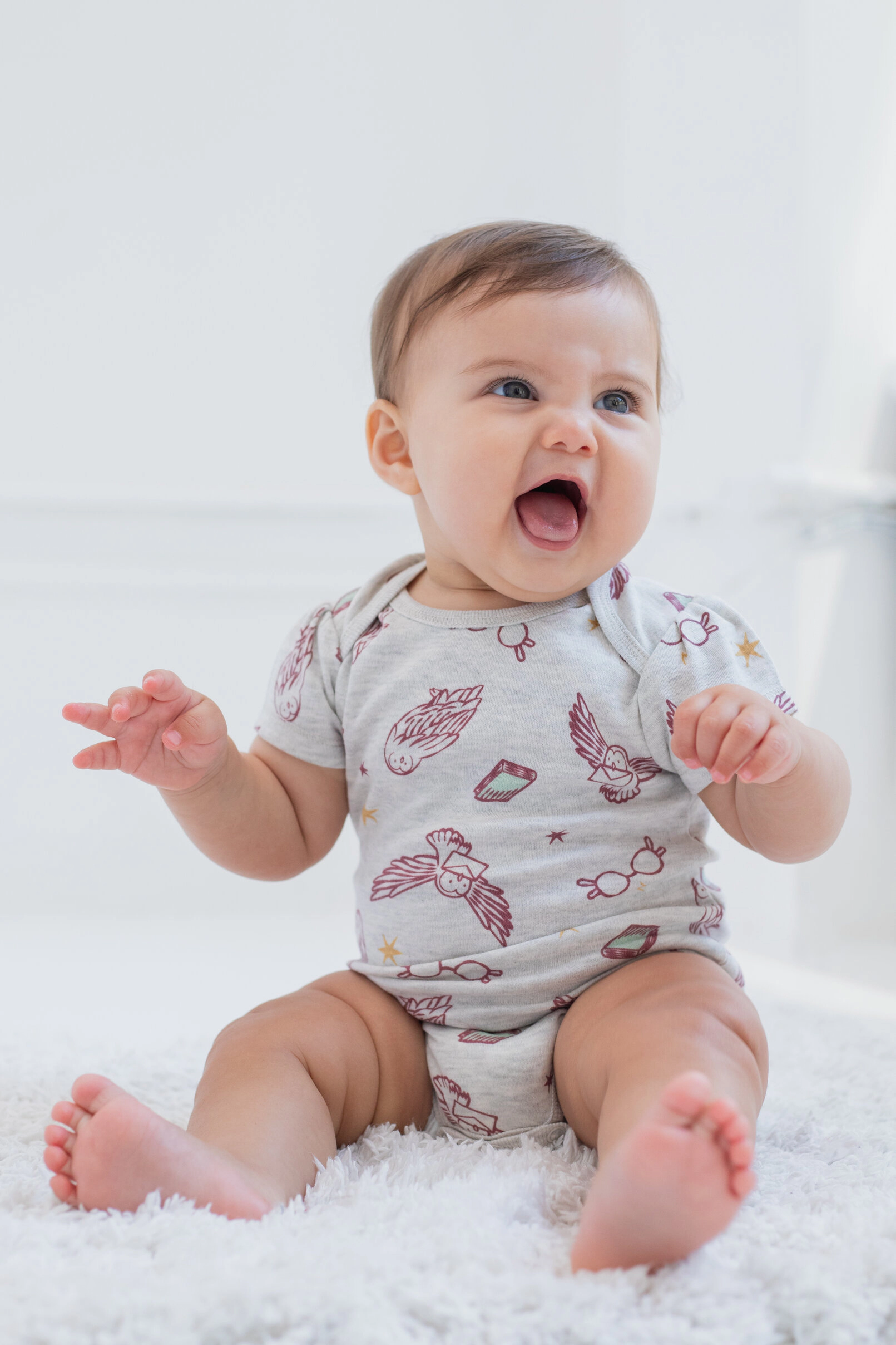 Harry Potter Baby Girls' 5-Pack Bodysuits